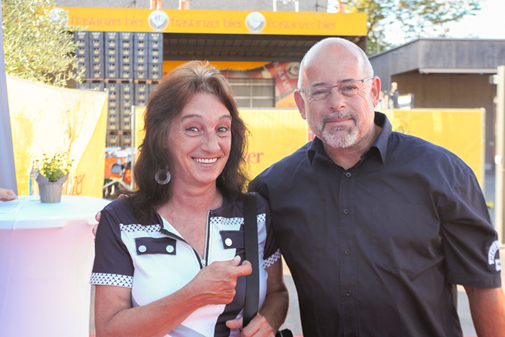 Reinelde und Günter Schmid (Rauch Fruchtsäfte)