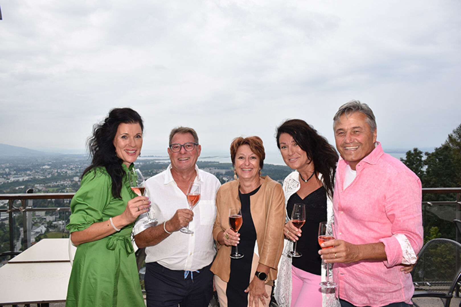 Susanne Feurstein (Biobauernhof Enting, Tirol), Thomas &amp; Marion Thaler (Stahlbau Thaler, Hard) und Elisabeth &amp; Harald Grasmugg (Grasmugg Consulting, Lauterach)