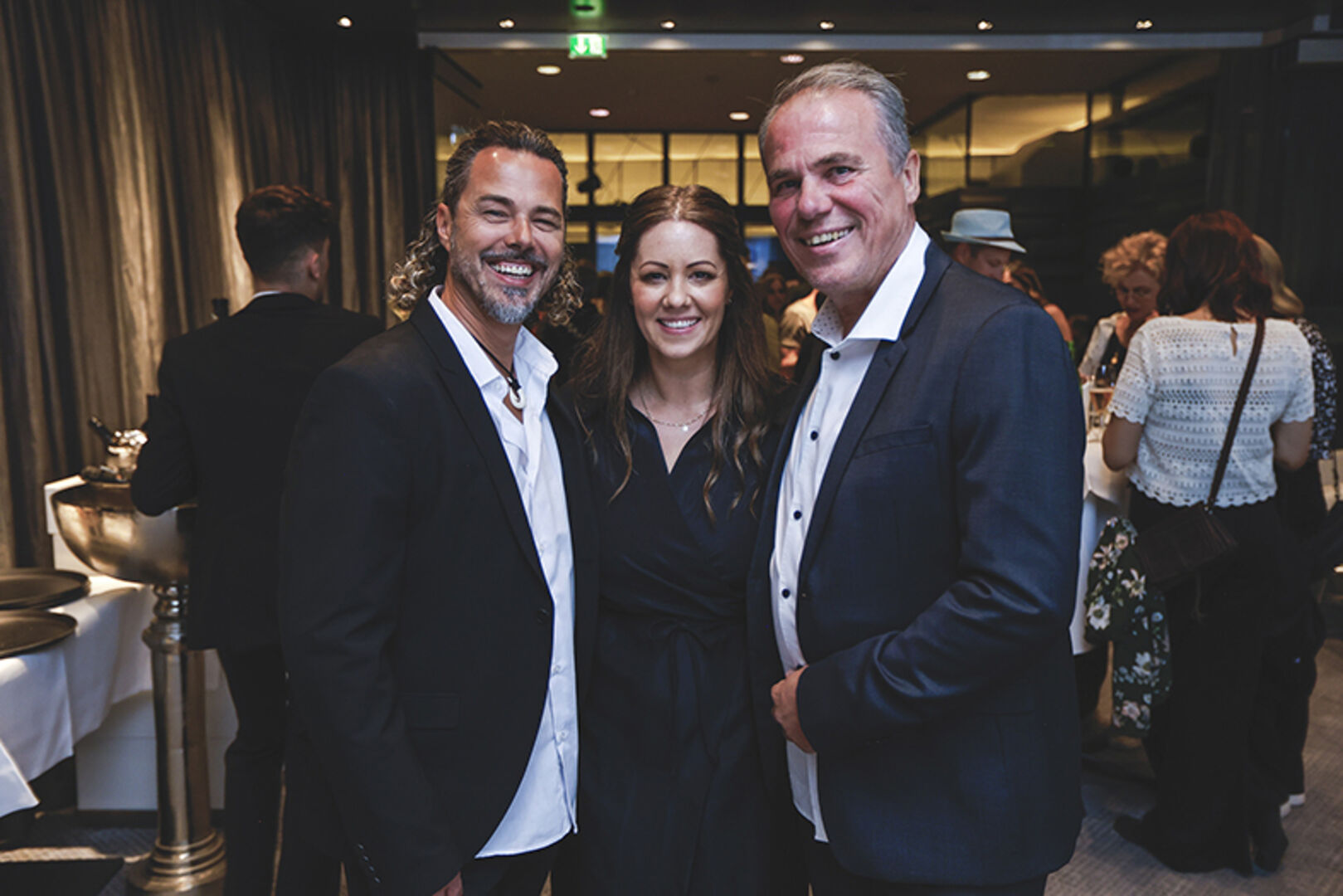 IM Stv. Christoph Schobel, GF Jennifer Grabher (Innung Friseure), IM Stv. Gerhard Ölz (v. li.)