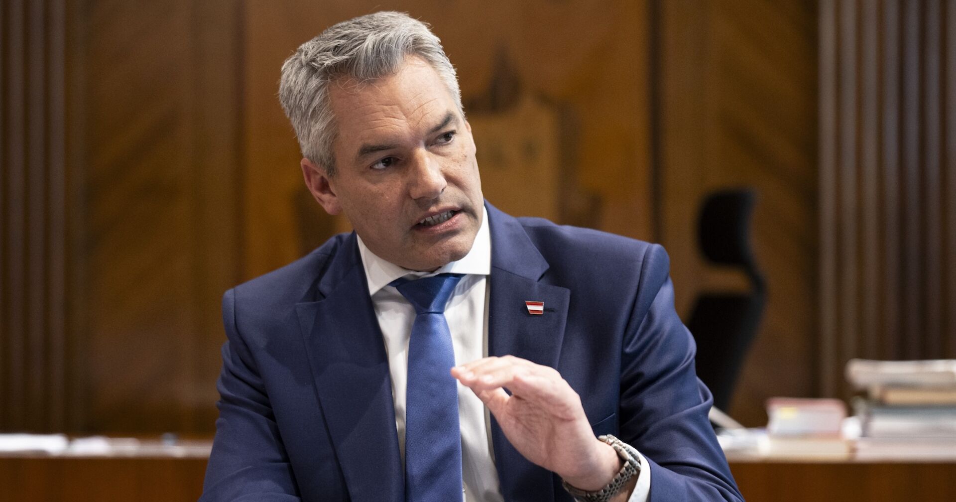 Karl Nehammer im Interview