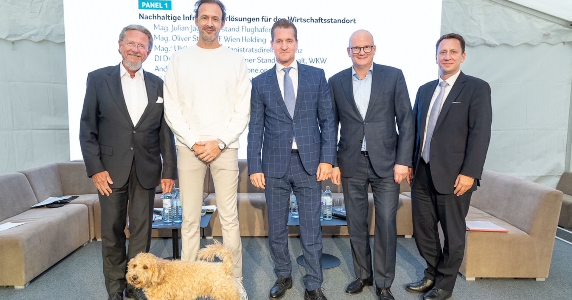 Diskutanten beim 14. vie-mobility Forum