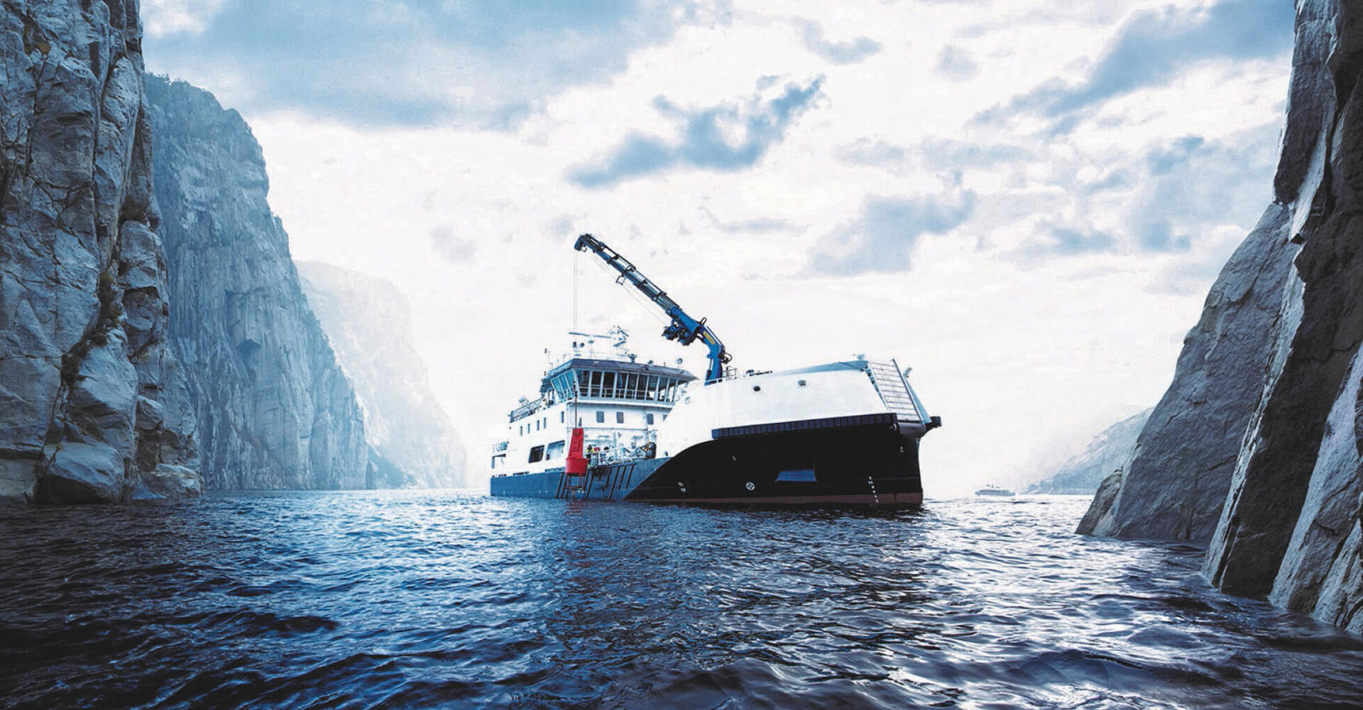 Inzwischen hat Palfinger neun verschiedene Produktlinien. Großes Potenzial sieht Klauser im Marine- und Militärbereich oder im Bereich Öl- und Gasplattformen.