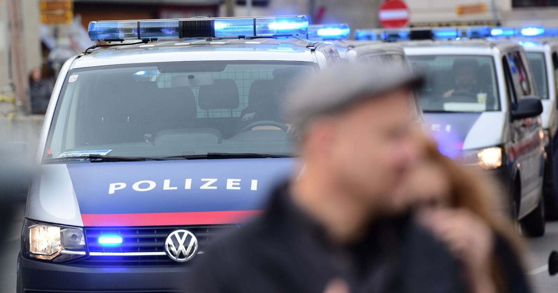 Großaufgebot der Polizei