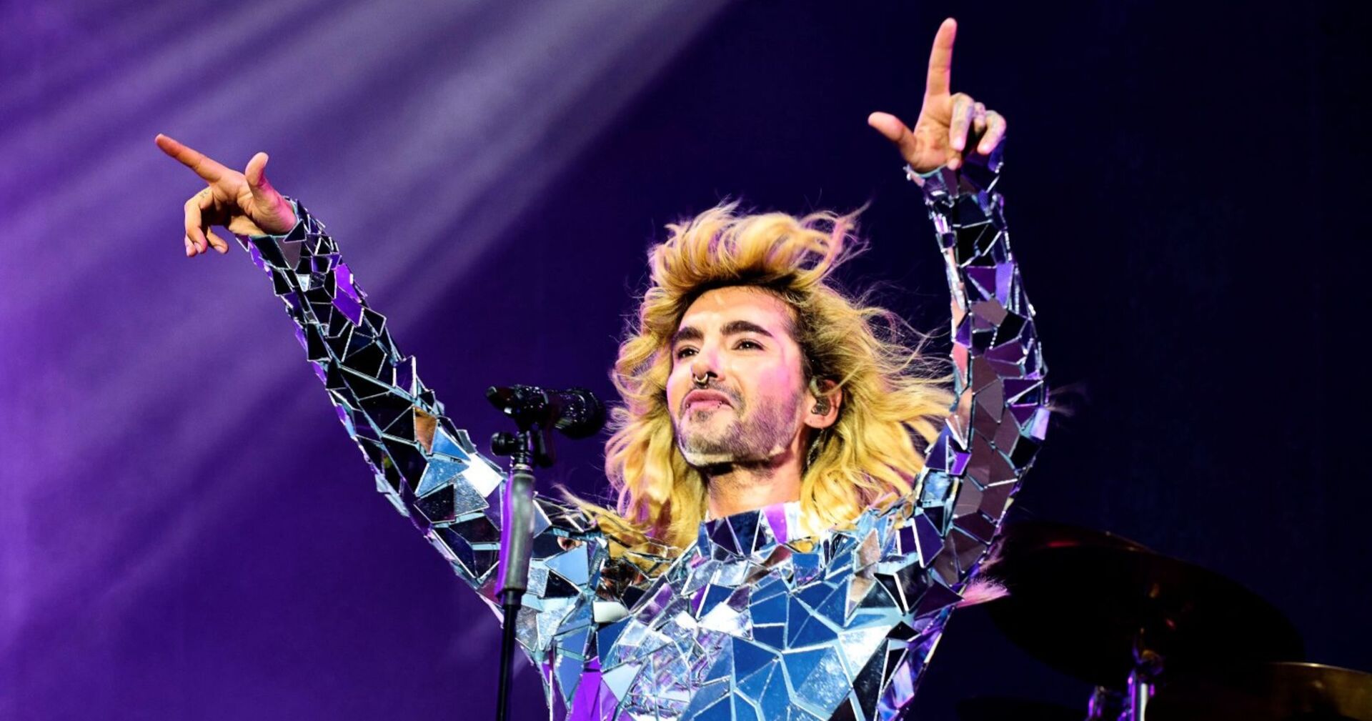 Bill Kaulitz (Tokio Hotel) beim Konzert auf dem Summerdays Festival