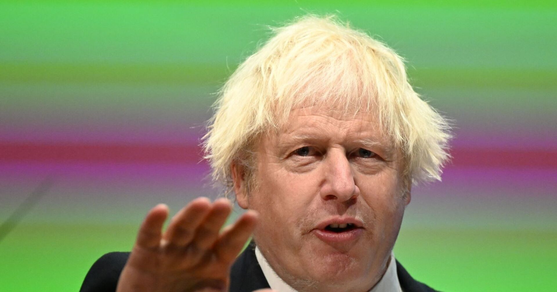Boris Johnson beim Salzburg Summit 2024