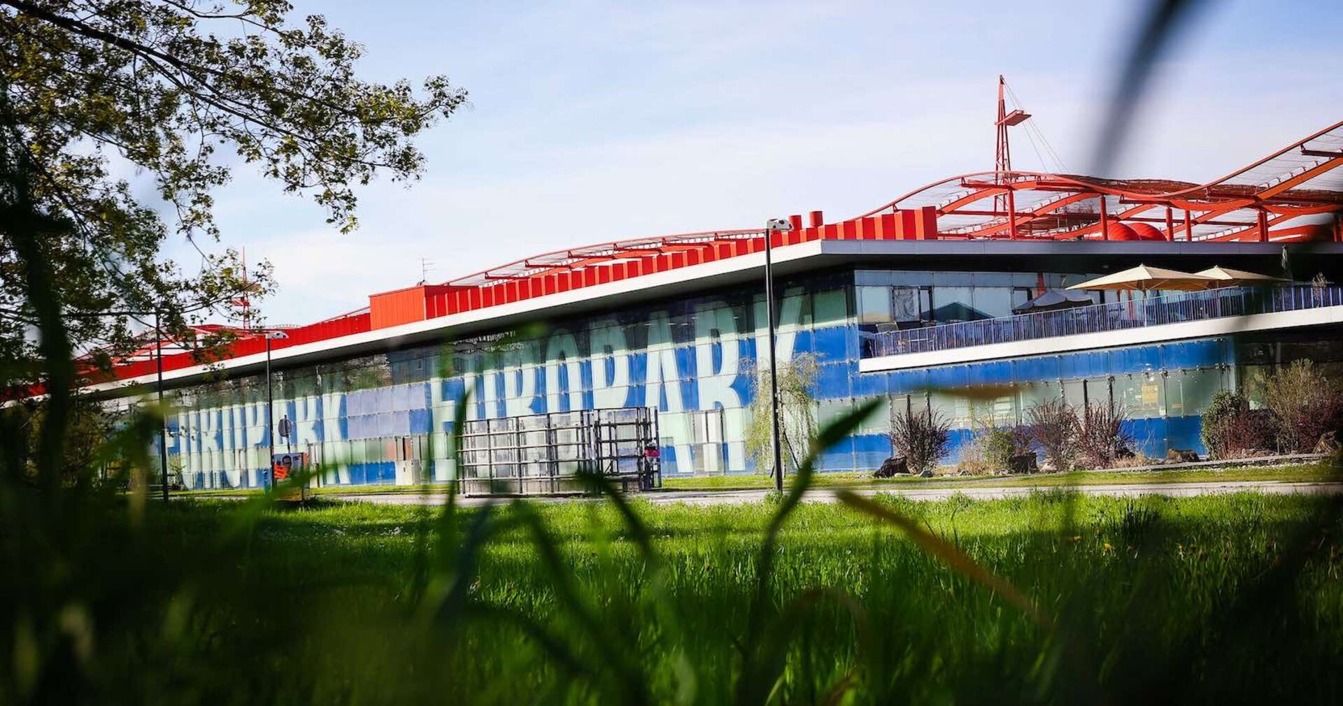 Das Einkaufszentrum Europark in Salzburg-Taxham.