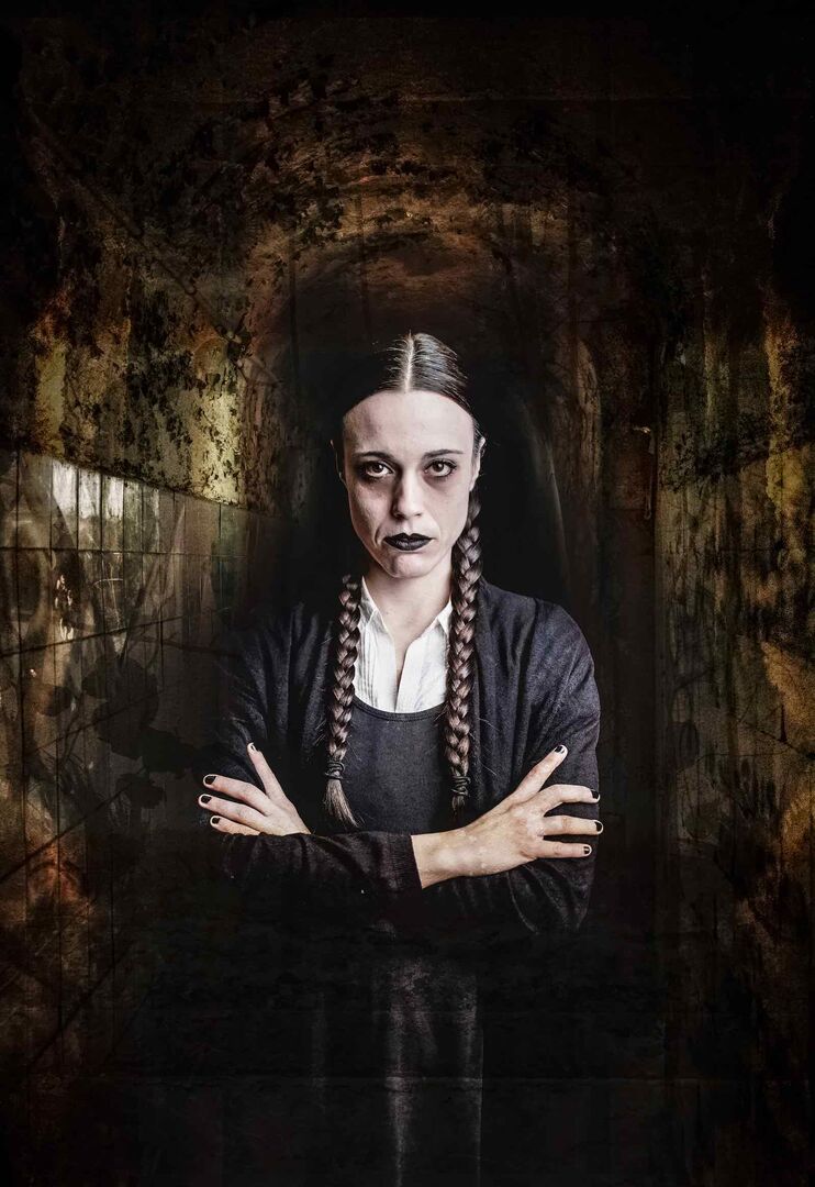 Wednesday Adams-Kostüm.