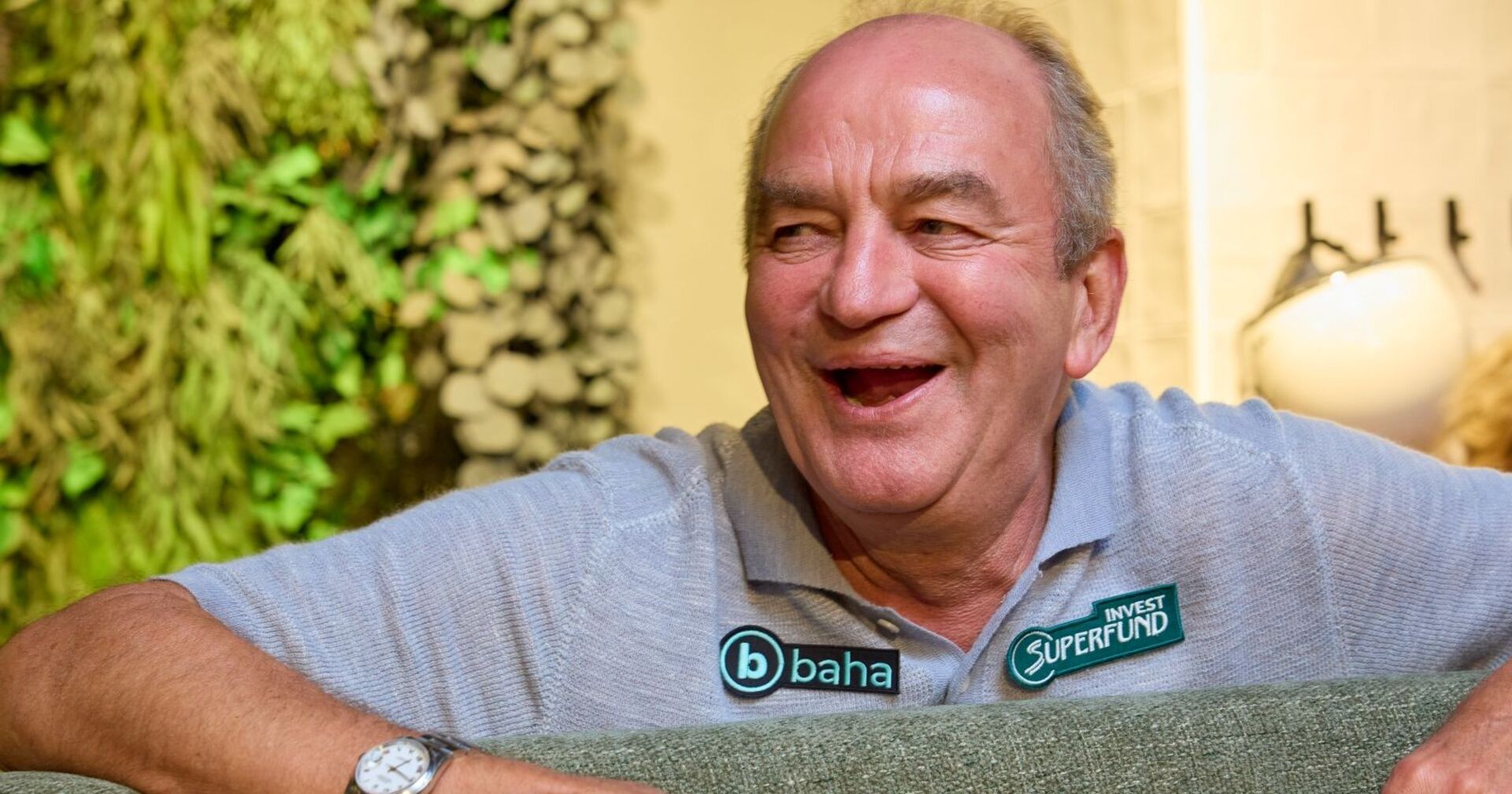 Herbert Prohaska lachend