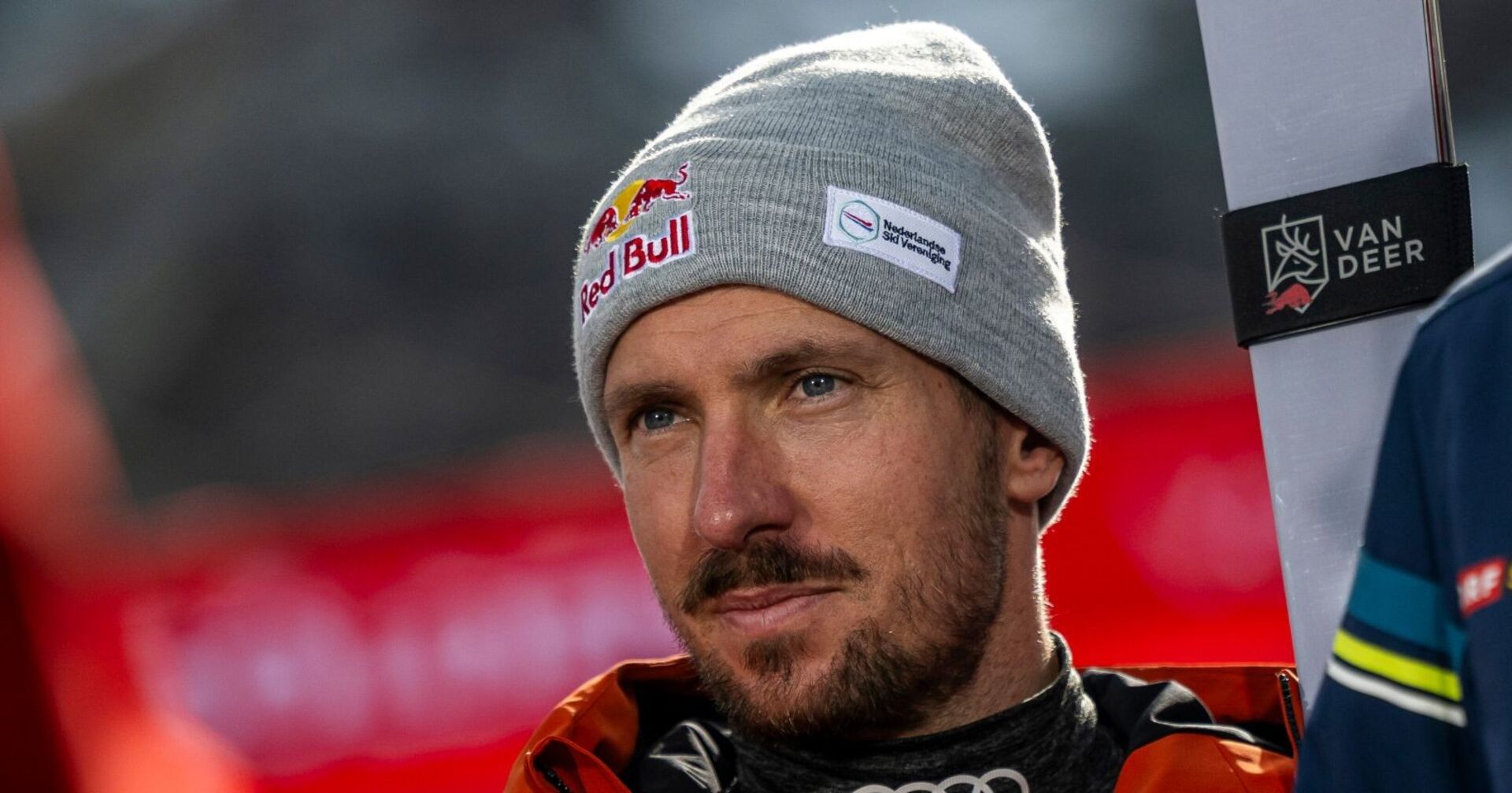 Marcel Hirscher nach dem Rennen in Sölden