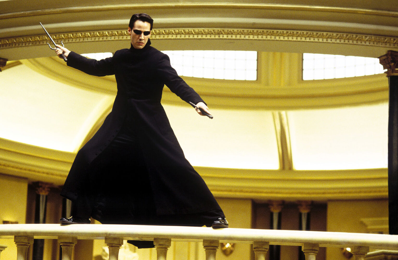 Keanu Reeves in The Matrix | Credit: WARNER BROS / Mary Evans / picturedesk.com