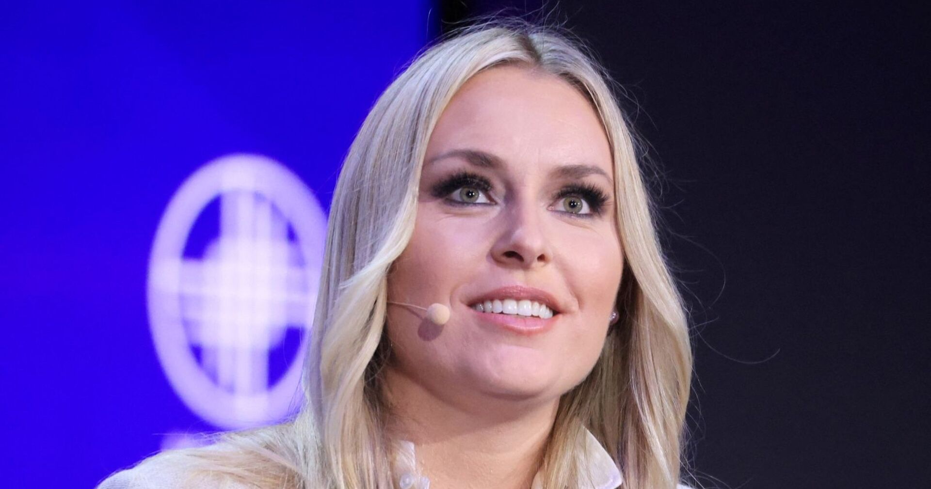Lindsey Vonn 2024 bei einer Konferenz in Beverly Hills