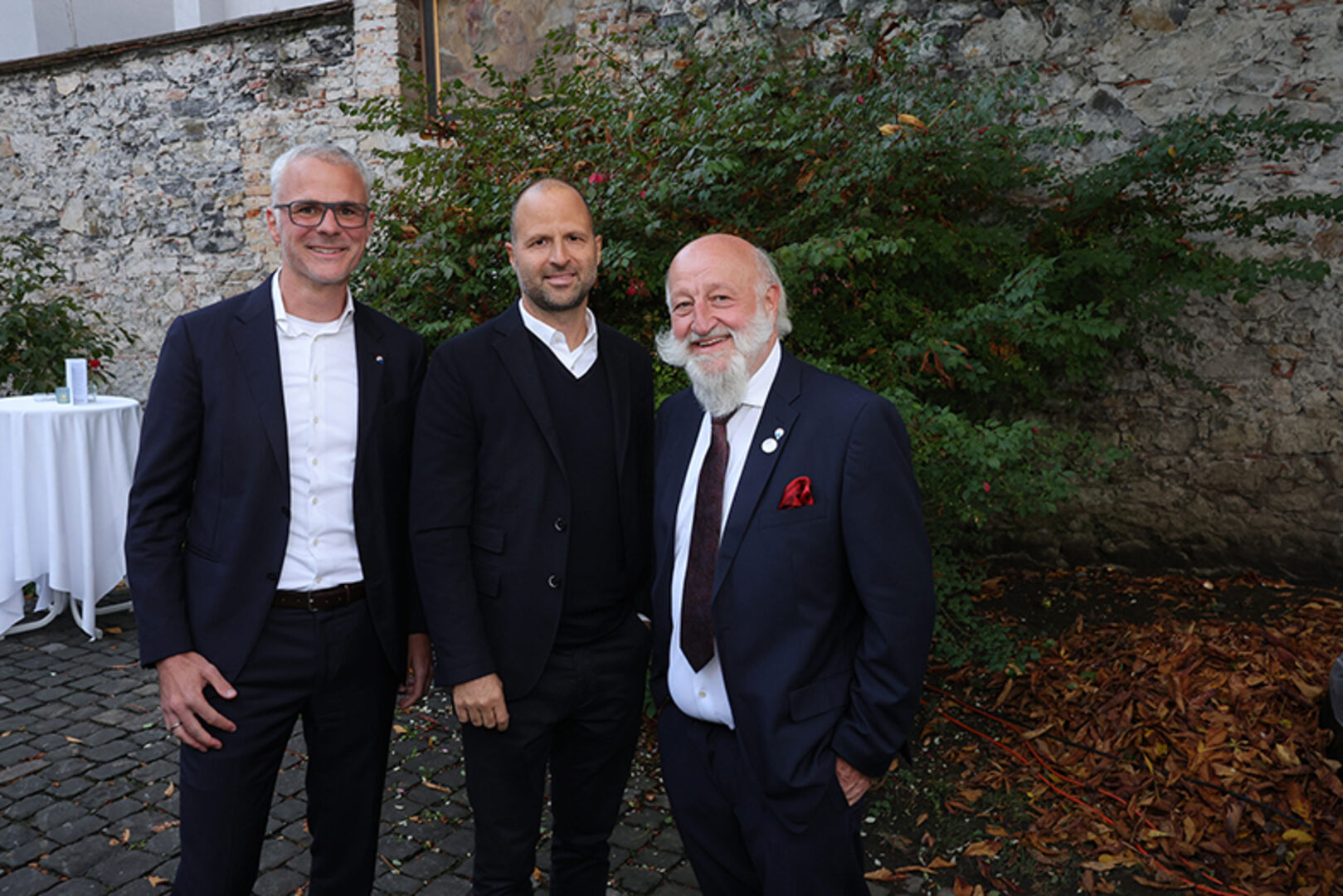 Marco Seitner, Marco Tittler und Reinhard Götze (v. li.)