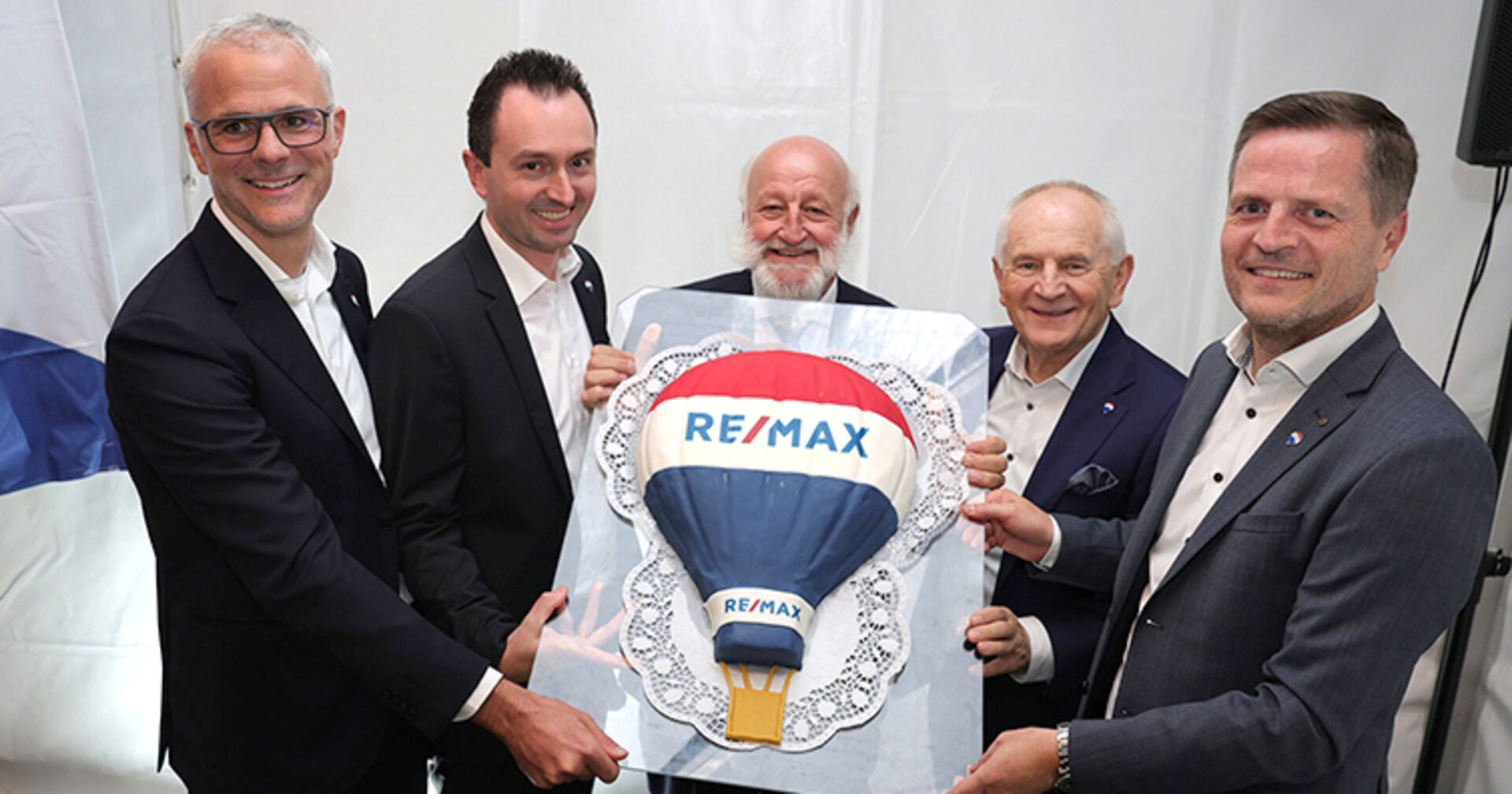 Marco Seitner, Philipp Feurstein, Reinhard Götze, Alois und Bernhard Reikersdorfer (v. li.)