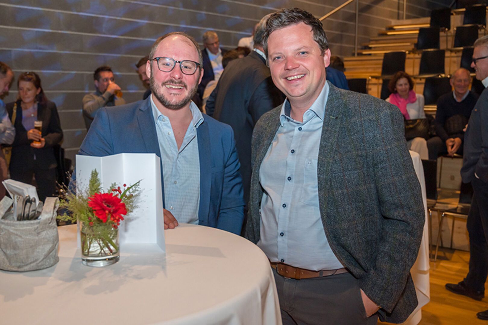 Manuel Hartmann und Mathias Vacek (v. li.)