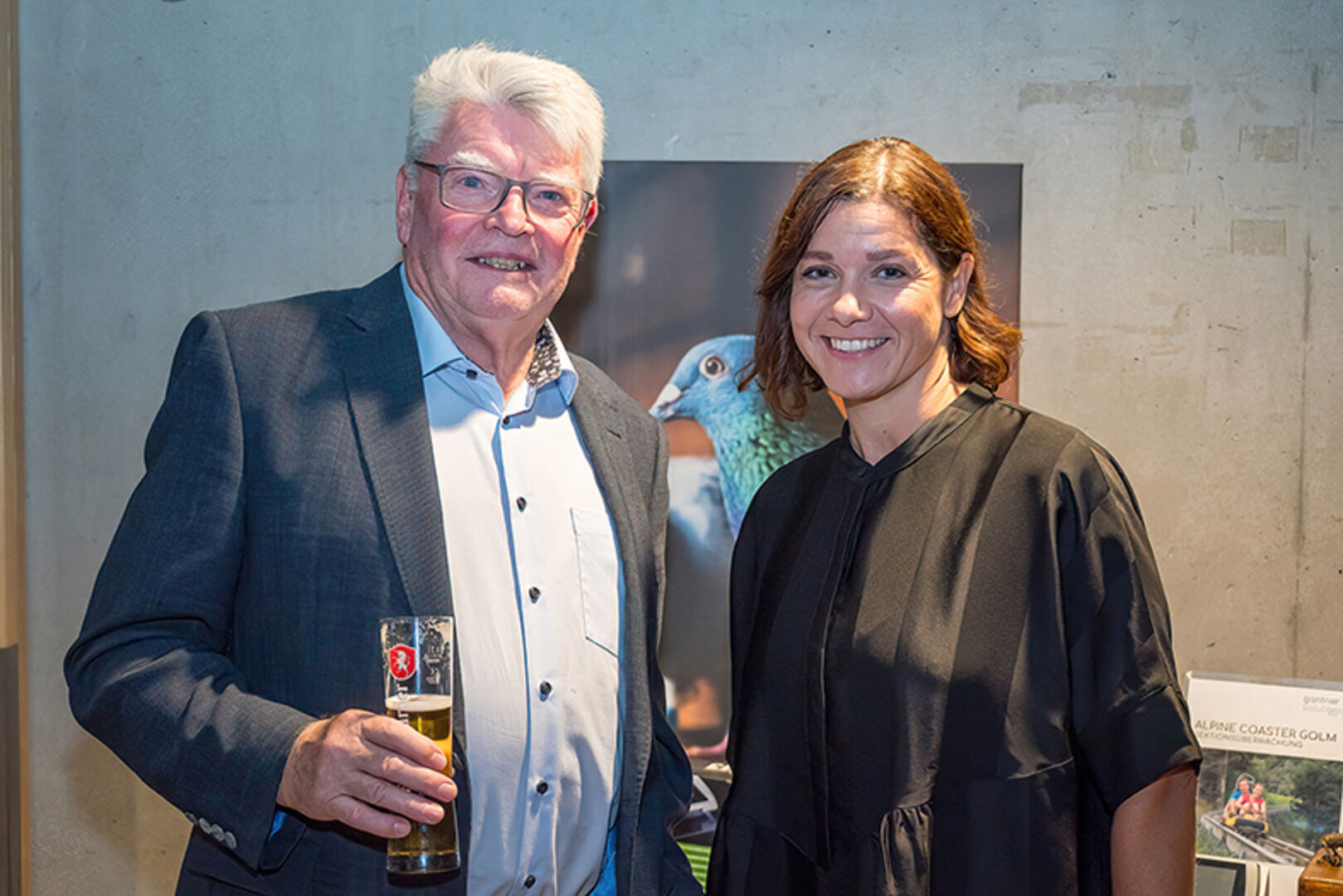 Willi Gartner (Seniorchef) und Nina Fitsch-Marent