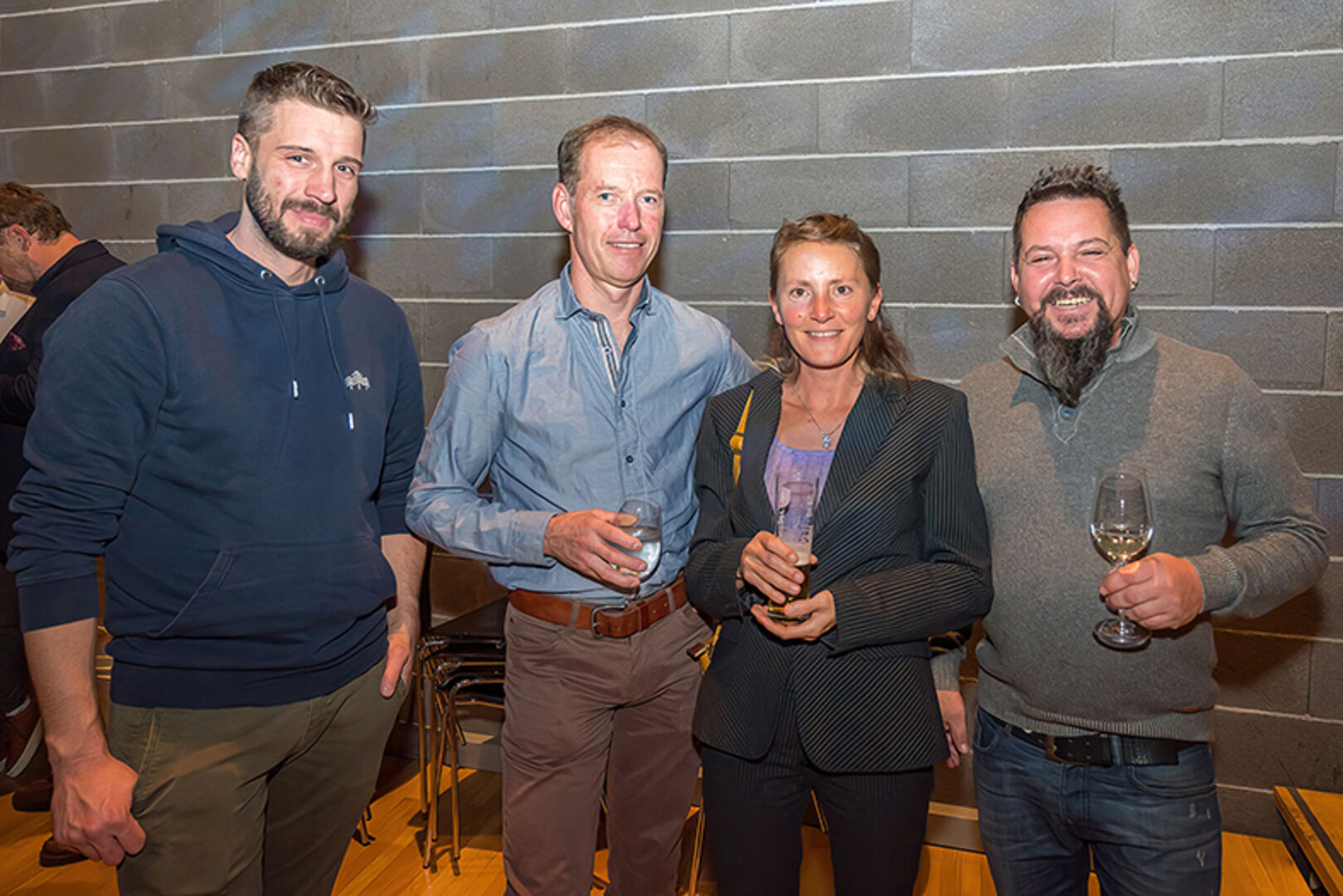 Samuel Schwärzer, Horst Dobler, Andrea Grass und Gerd Lampacher(v. li.)