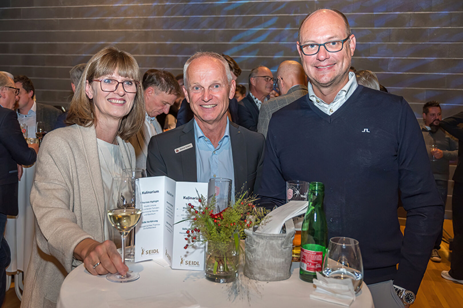 Natascha Arzberger, Markus Vonbun und Wolfgang Kischka (v. li.)