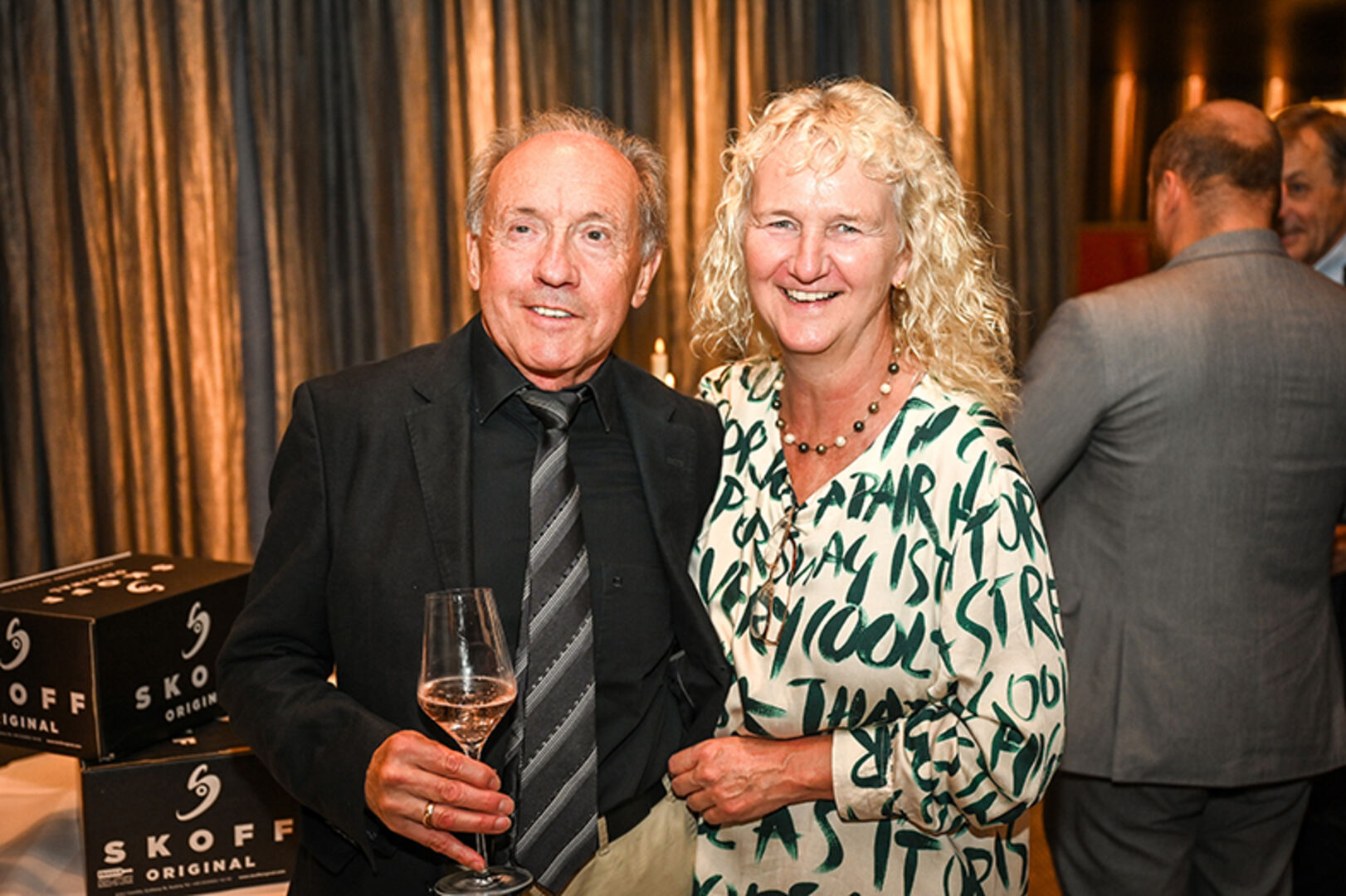 Werner Summer (Vorstand Finanzausschuss Lebenshilfe) und Ursula