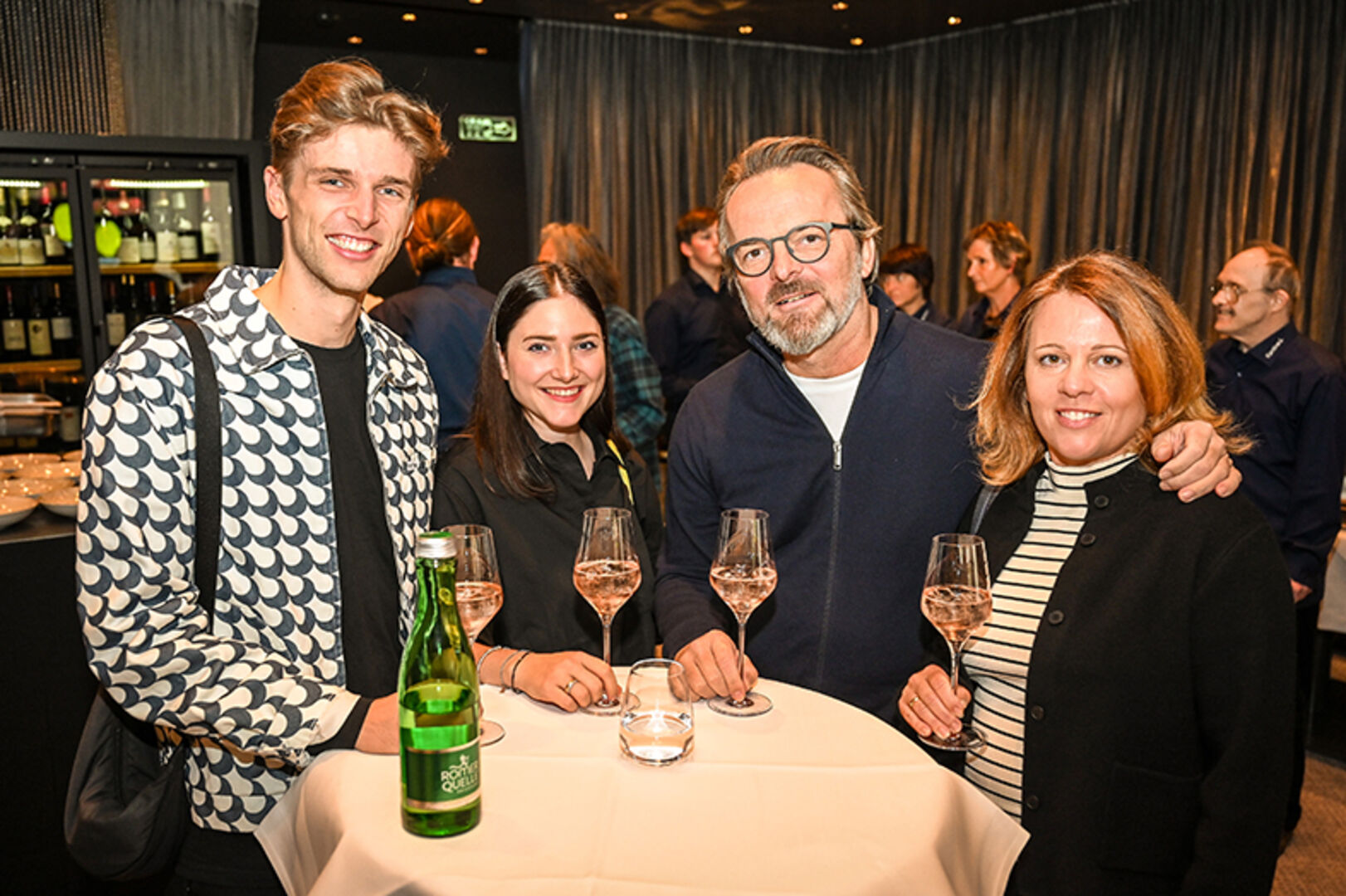 Felix Lehner und Sophia Stübe, Gerhard und Sandra Lehner (v. li.)