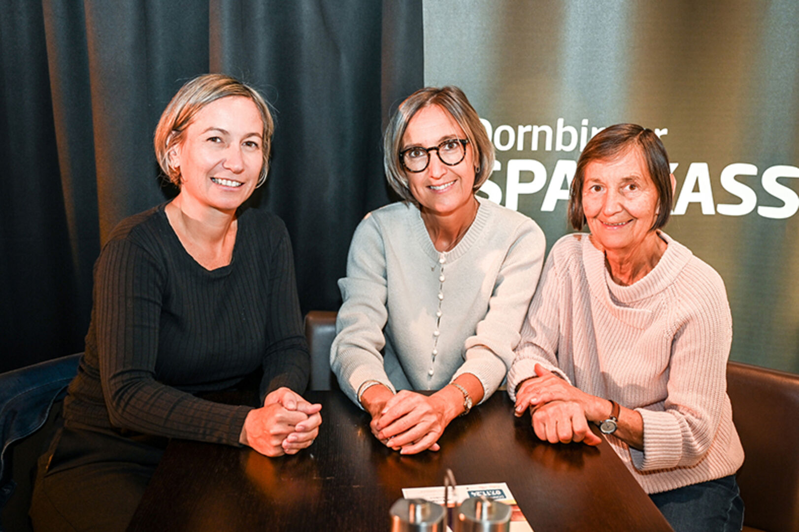 WIRTSCHAFT DORNBIRN: Petra Ruman-Marino, Heidi Wiedemschek und Franke Ruman  (v. li.).