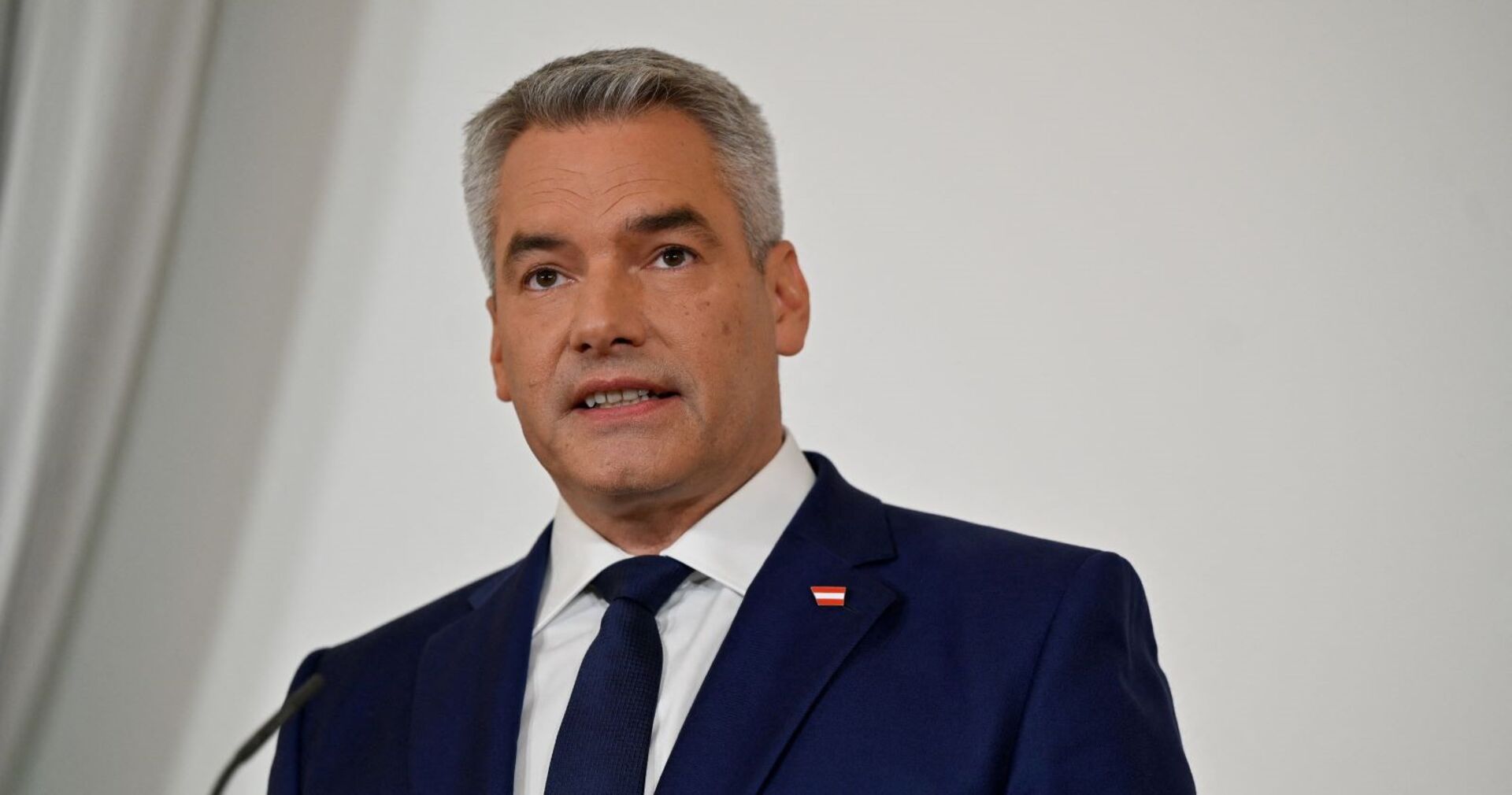 ÖVP-Chef Karl Nehammer startet offiziell die Sondierungsgespräche mit der SPÖ
