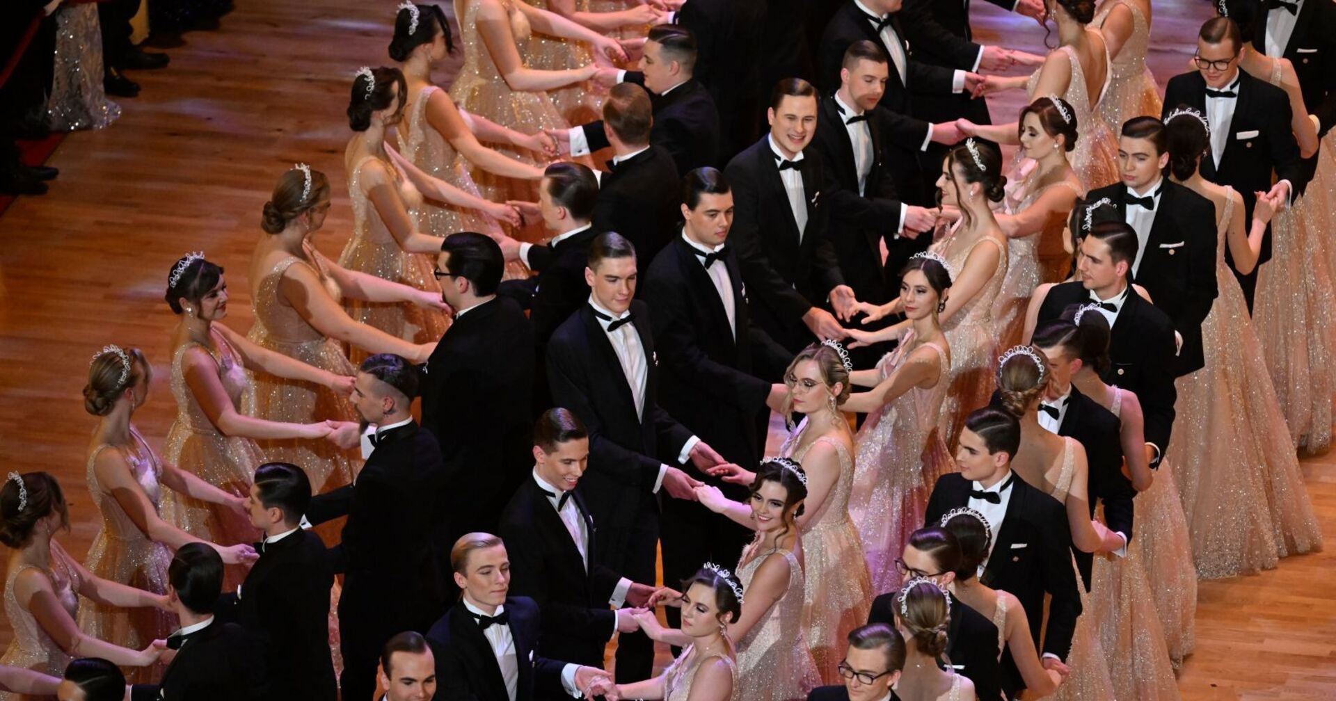 Tänzer am Wiener Opernball