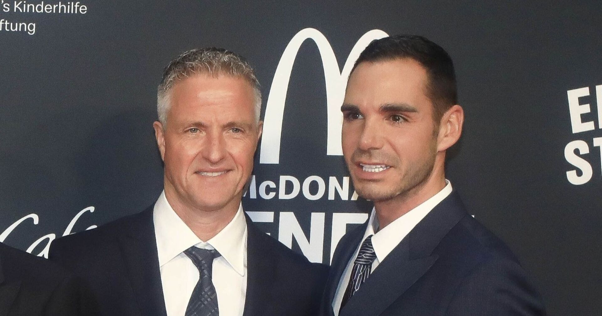 Ralf und Étienne auf dem roten Teppich