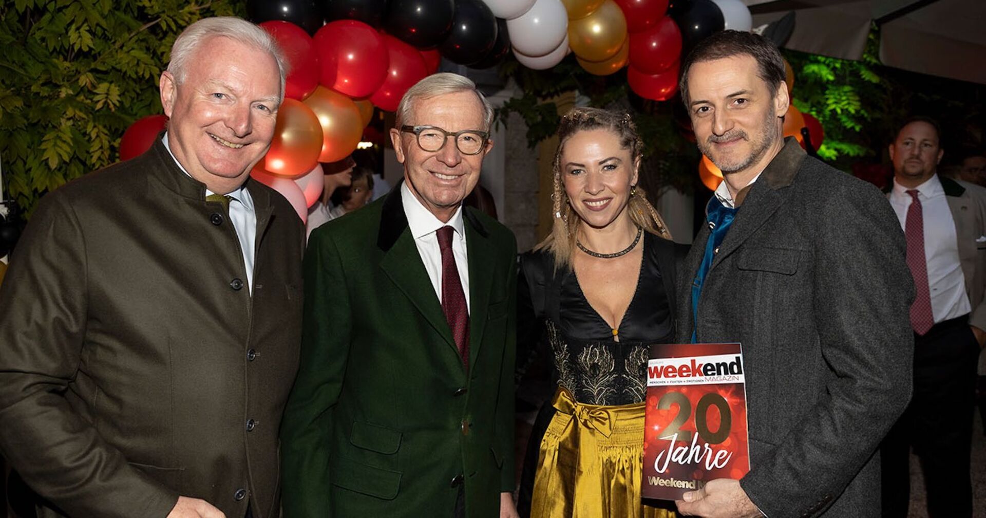 Inhaber Christian Lengauer, Salzburg-Geschäftsleiterin Michael Perdolt mit LH Wilfried Haslauer.