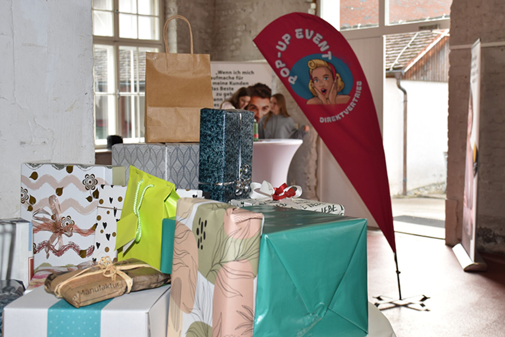 An allen Standorten in Ludesch, Andelsbuch und Lauterach gab es ein stündliches Gewinnspiel mit jeweils zwei Preisen der Aussteller.