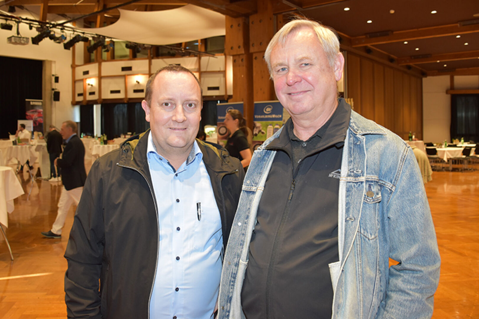 Philipp Moosbrugger (Pfanner &amp; Gutmann) und Heinz Bertolini aus Dornbirn