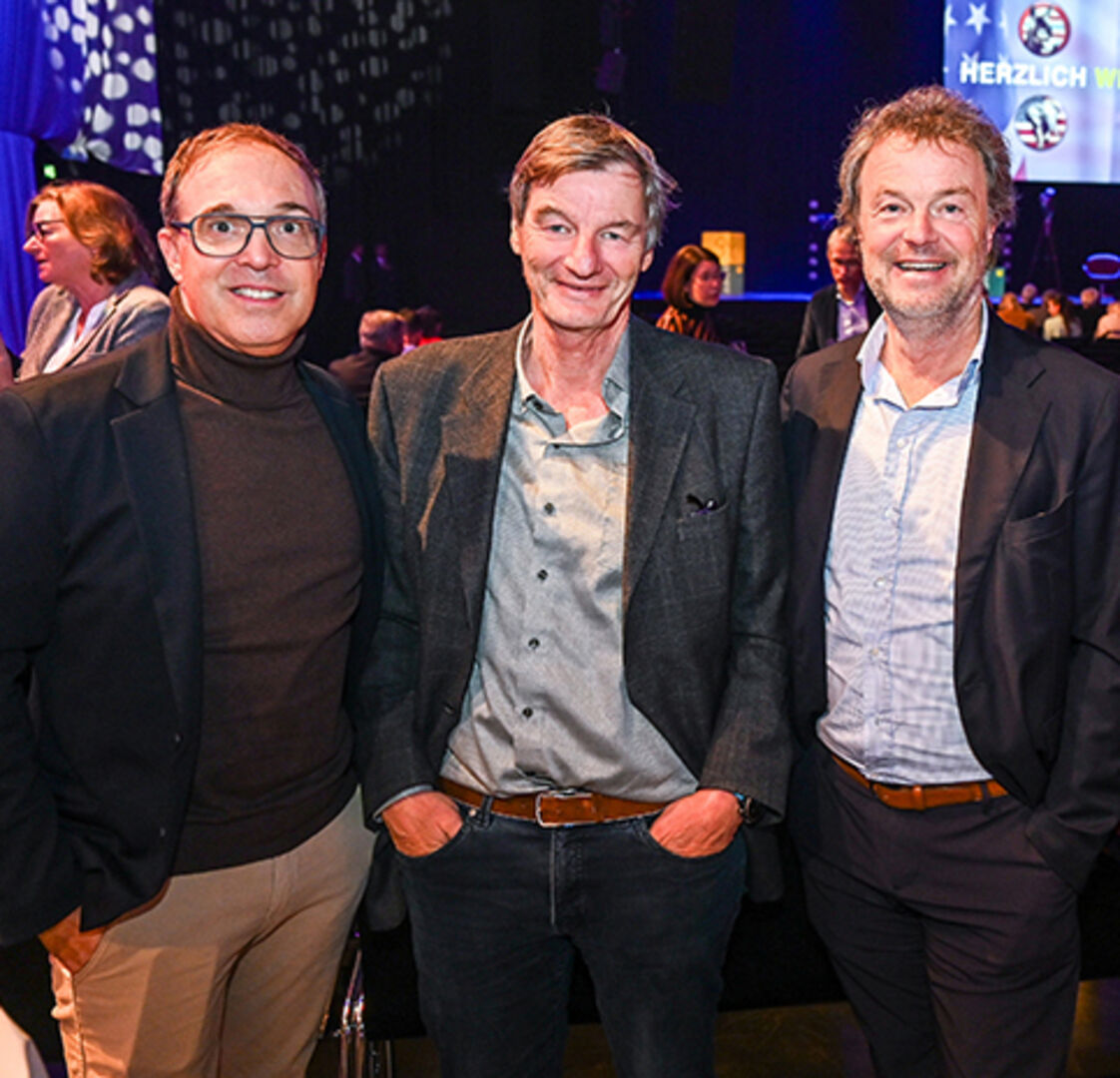 VDir. Gernot Uecker (RB Bodensee-Leiblachtal), Wolfgang Rohner und Günther Lehner (v. li.)