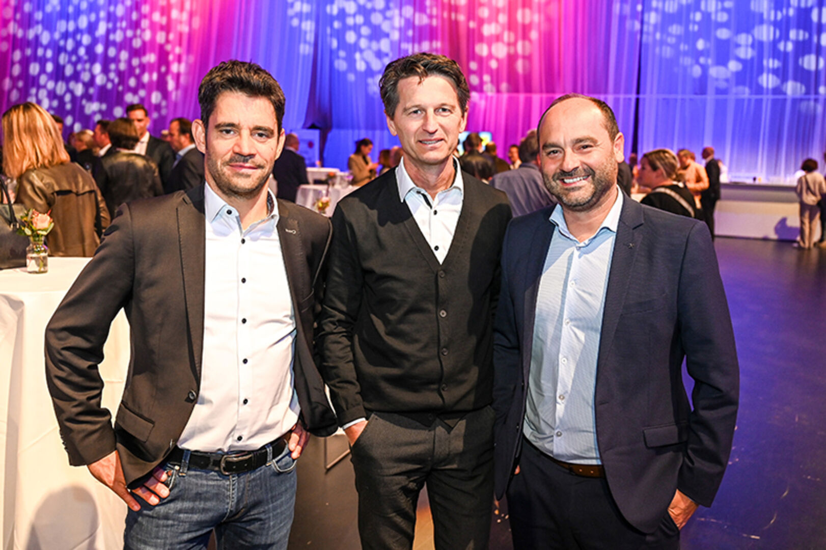 GF Gerhard Dreher (ZM3), GF Raimund Klausner (Prisma) und Angelo Sonderesser (RB Montfort) (v. li.)