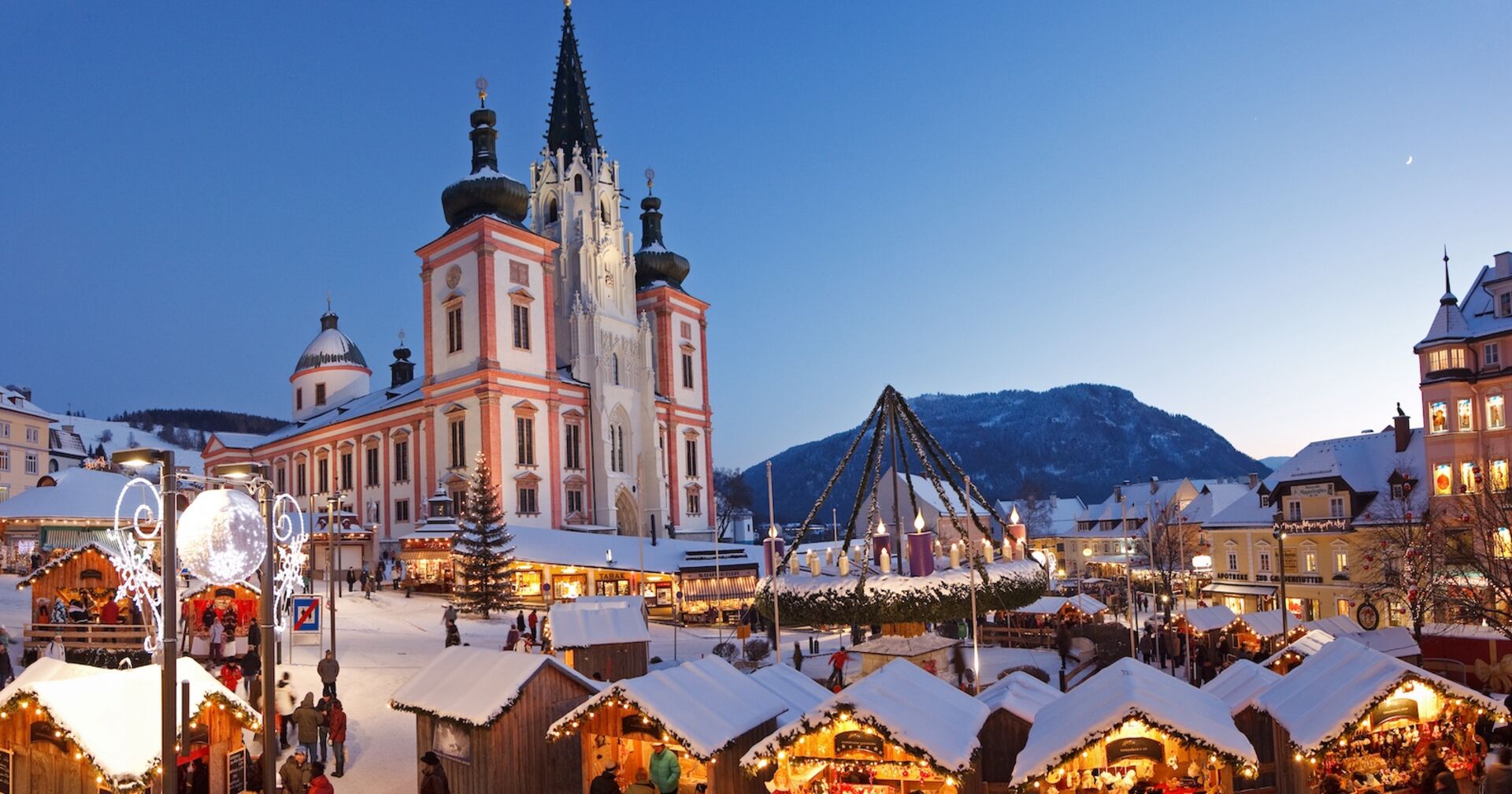 Mariazell im Schnee