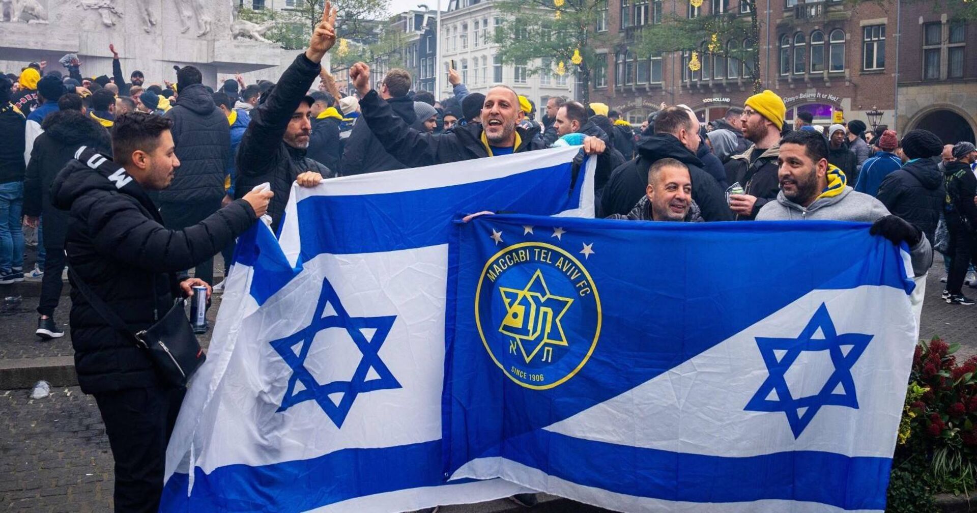 Jüdische Fußballfans in Amsterdam