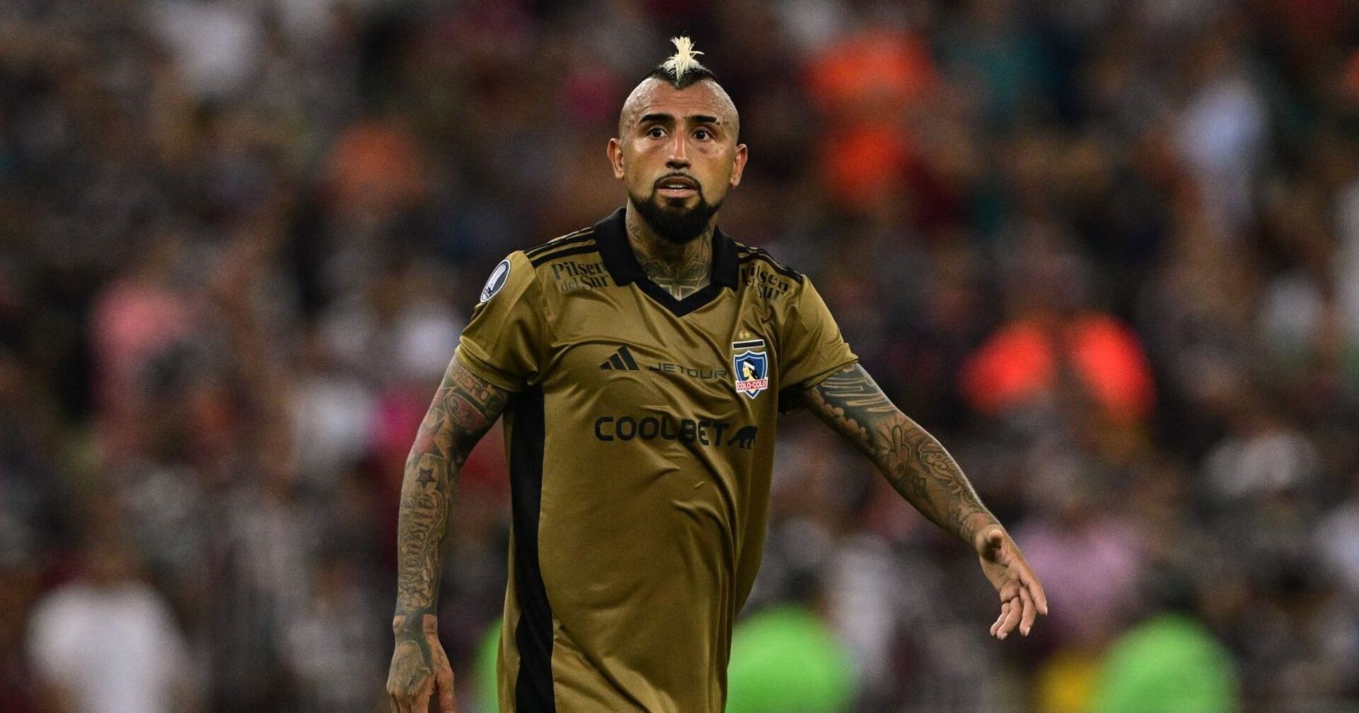 Arturo Vidal während einem Match