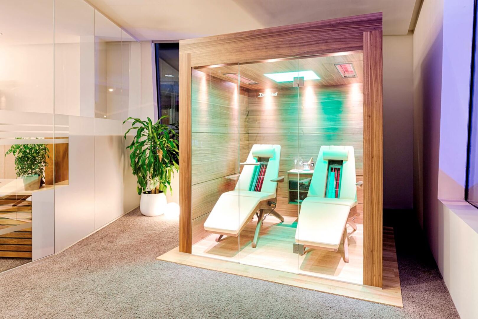 Premium-Infrarotkabine