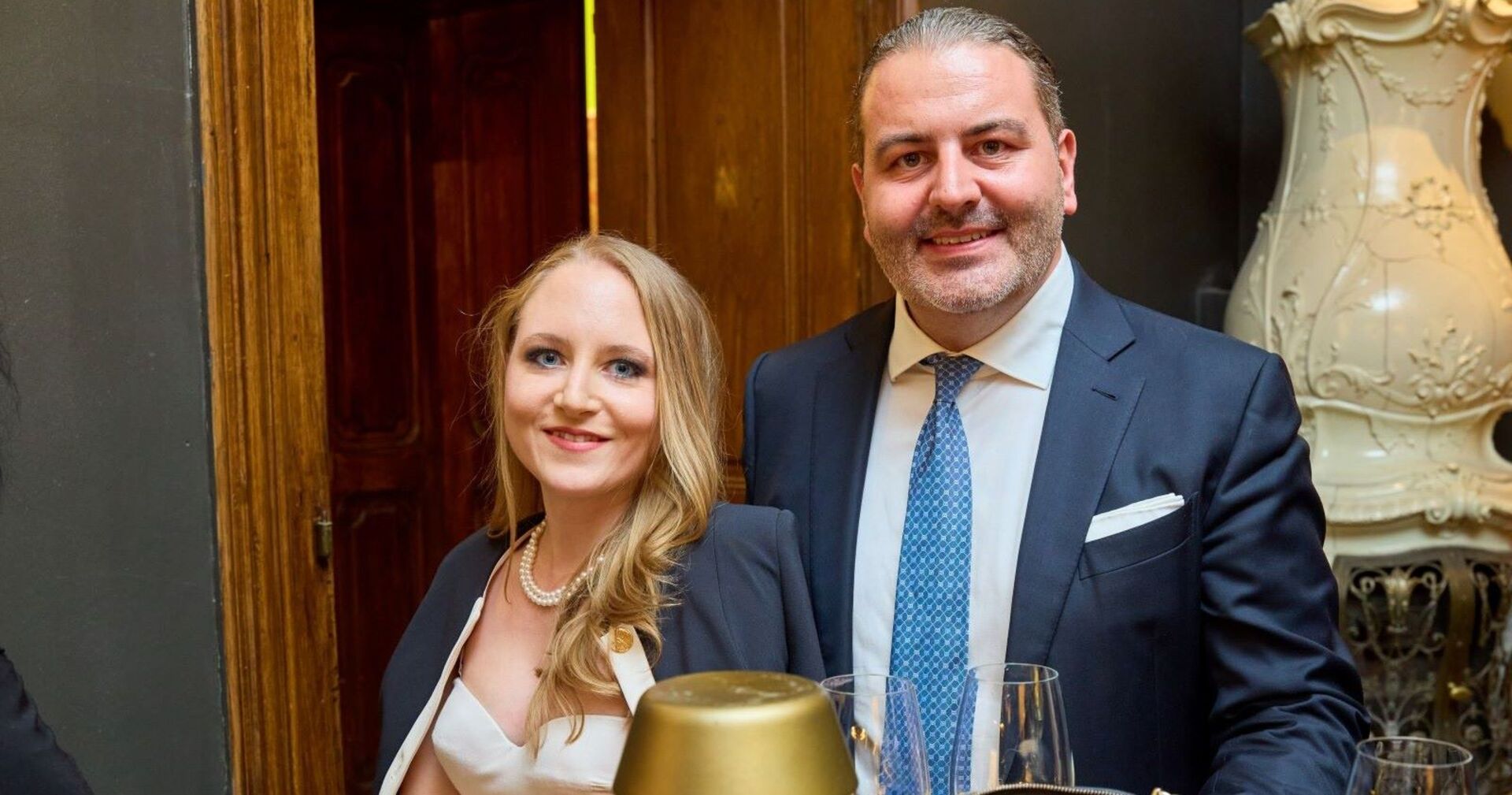 Jacqueline Lugner mit Ehemann Leo.