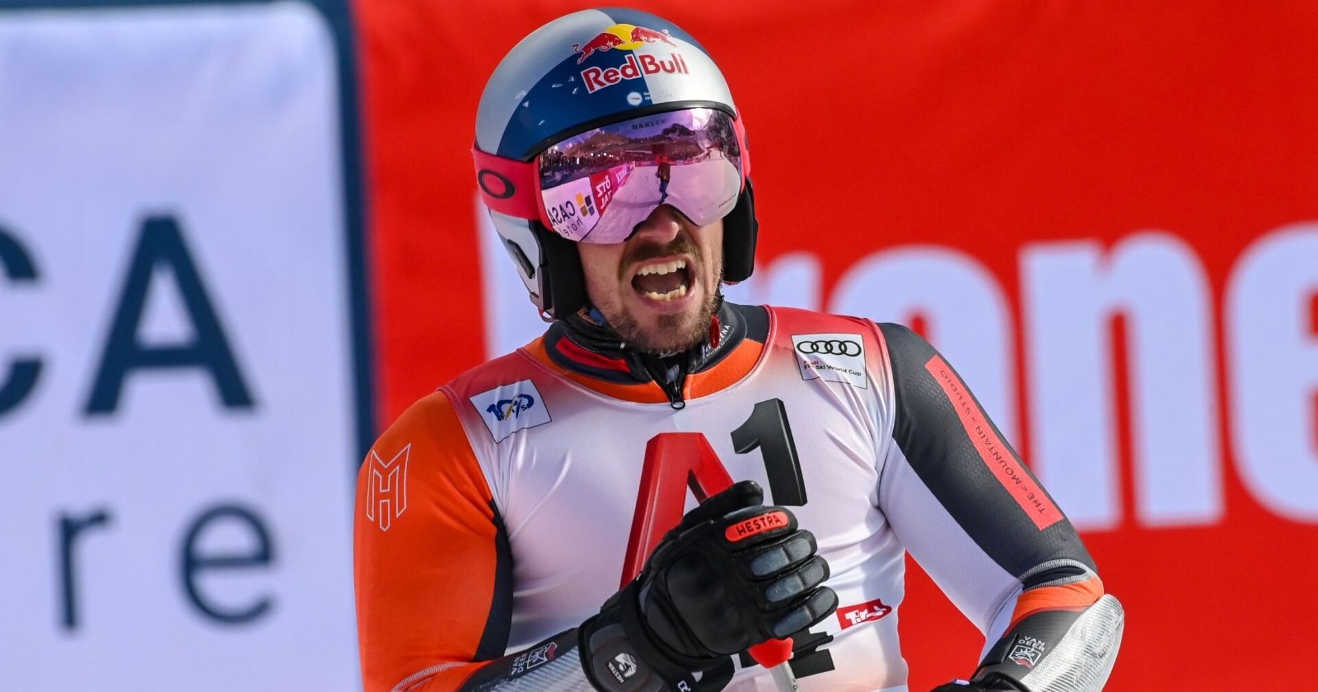 Marcel Hirscher im Sölden Ziellauf