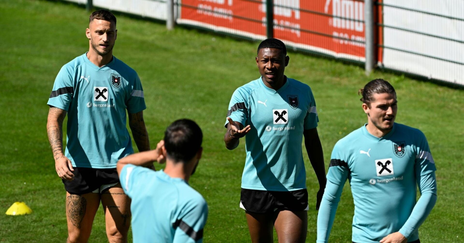 Arnautovic, Alaba und Sabitzer im Trainingslager