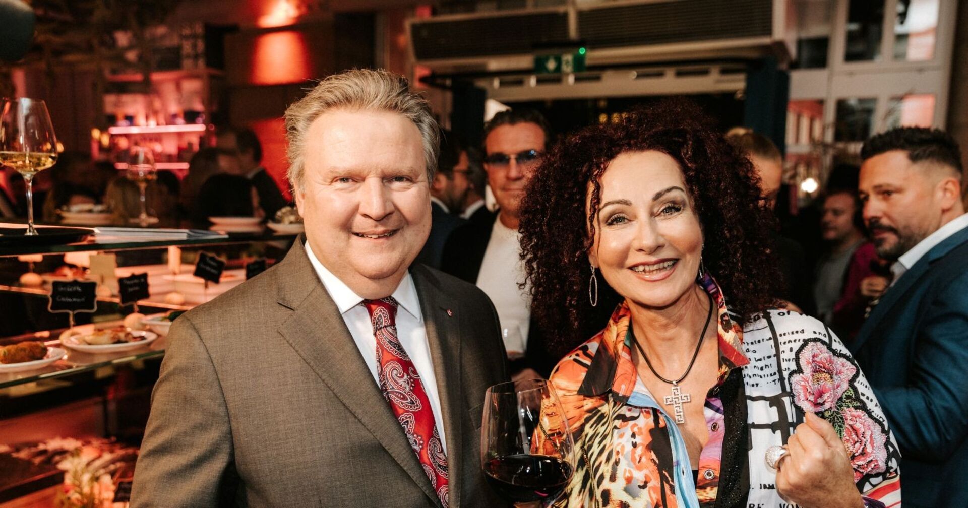 Mausi Lugner mit Michael Ludwig