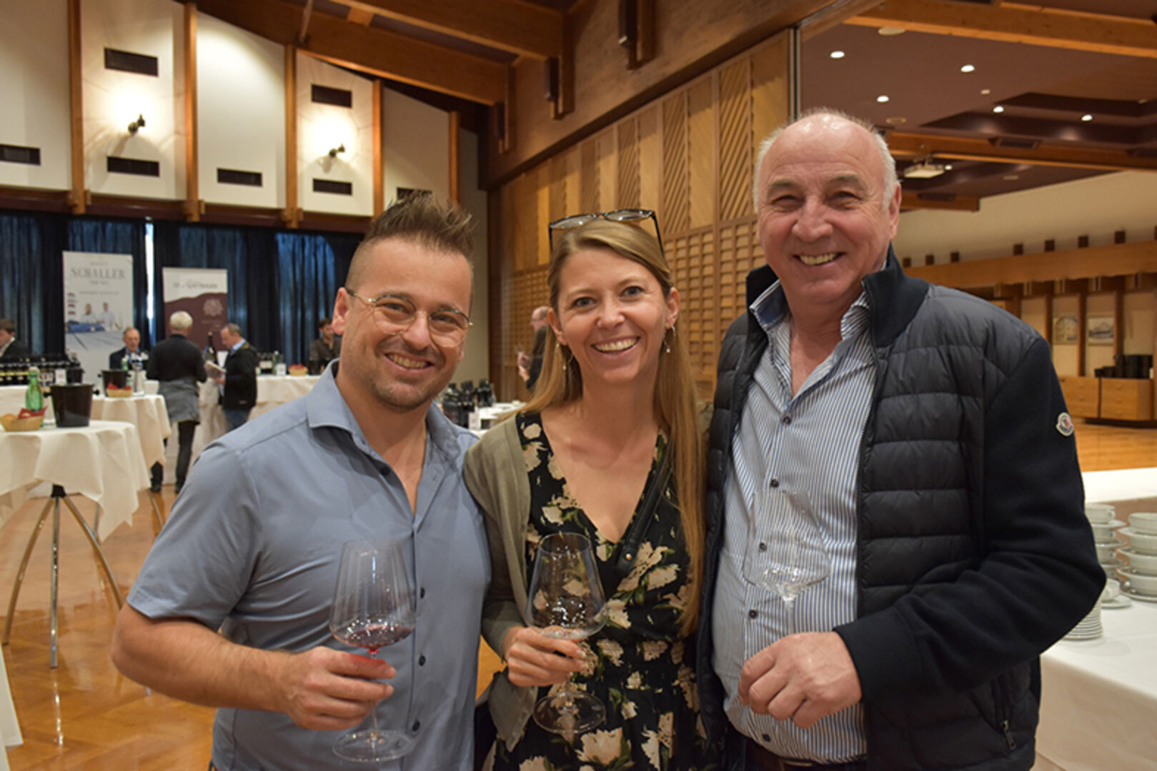 Marco Willi-Wohlwend, Jasmin Wohlwend mit Papa Gilbert (Elsenalpstube Damüls)