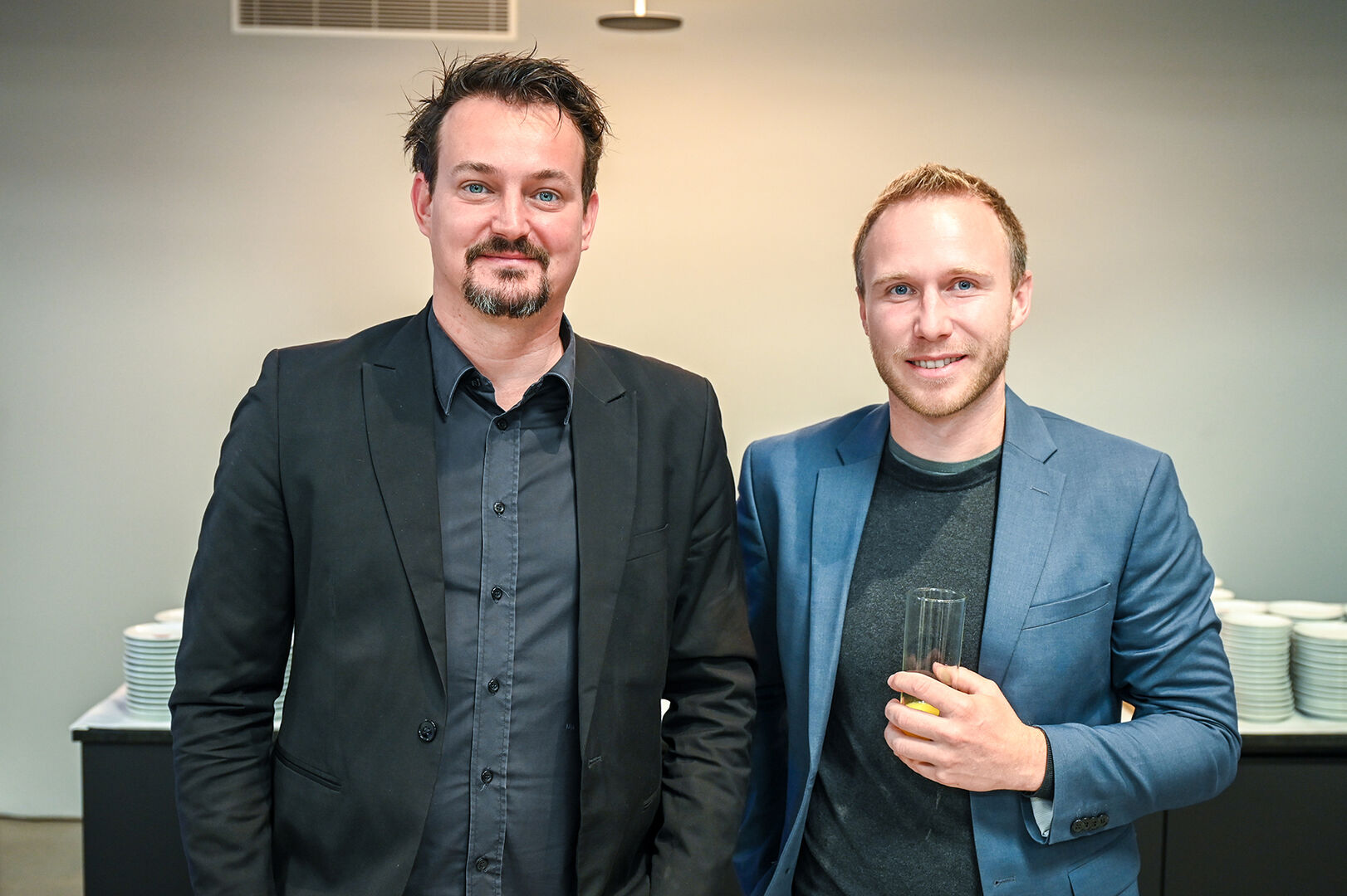 GF Michael Metzler (ZM3)  und GF Johannes Bereuter (i+R Immobilien) (v. li.)