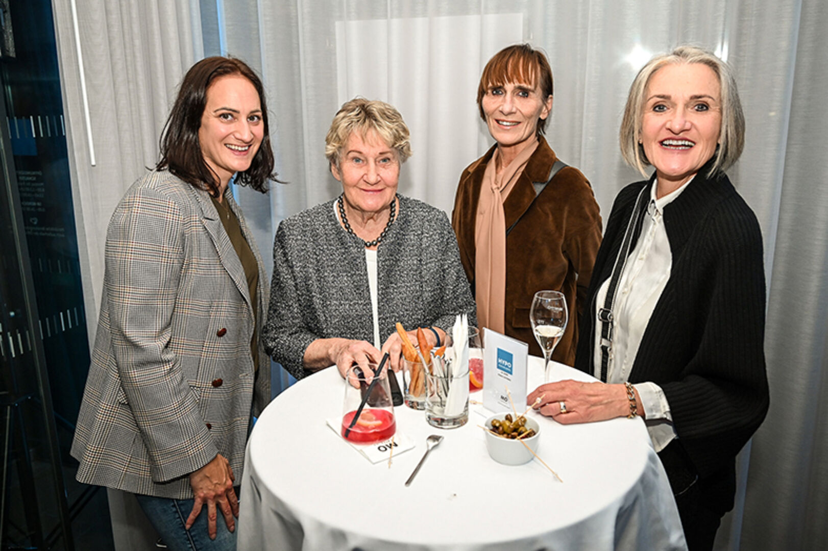 Maria Wiedl, Rosmarie Wiedl, Claudia Fitz und Hildegard Waibel-Salzman (v. li.)