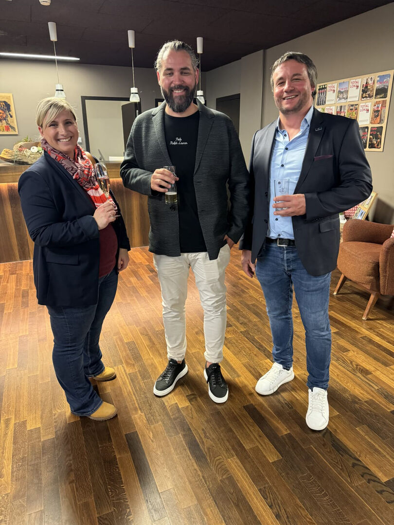 Verena Schmittner-Huter (Schwärzler Hotel-Management) Markus Lenz (Rauch Fruchtsäfte), Christian Grass (Vorarlberg Milch)