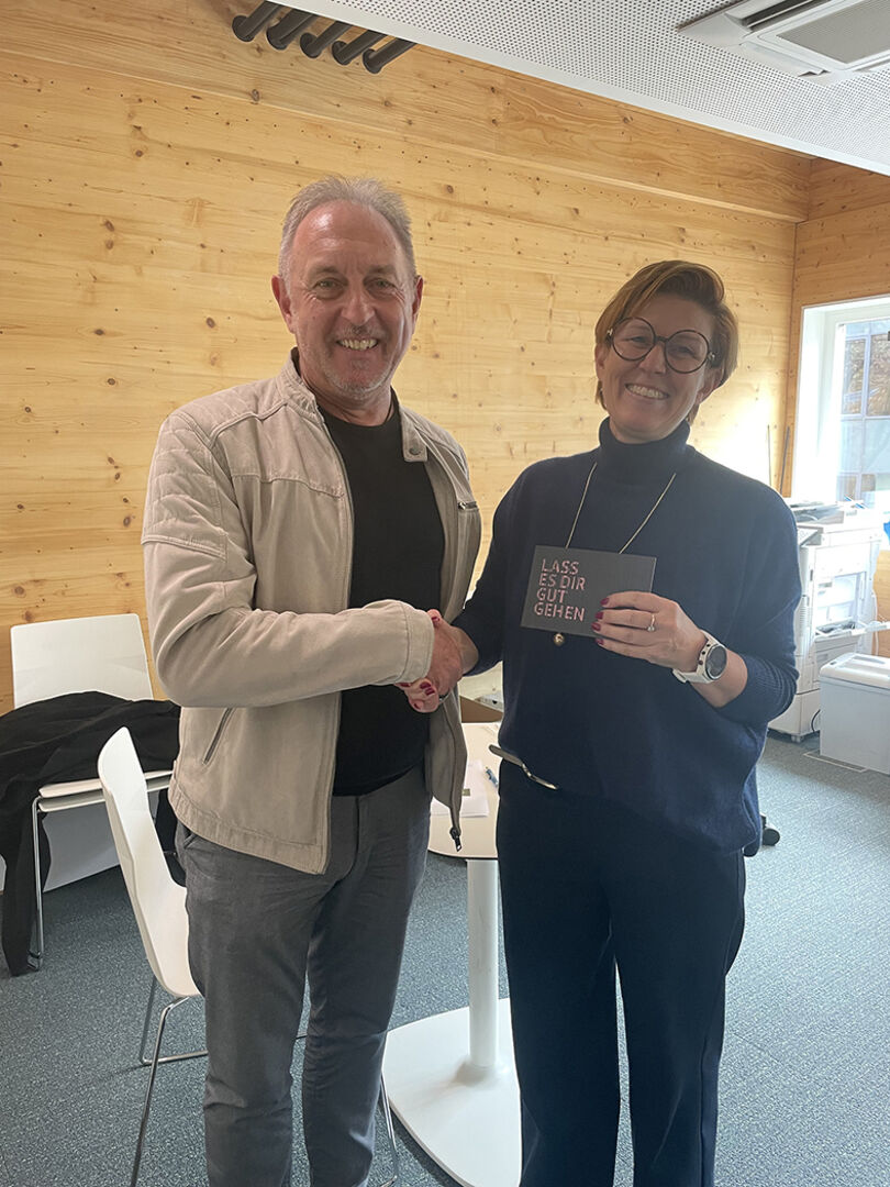 Christian Niederer (Königs- töchter) und Heidi Mark