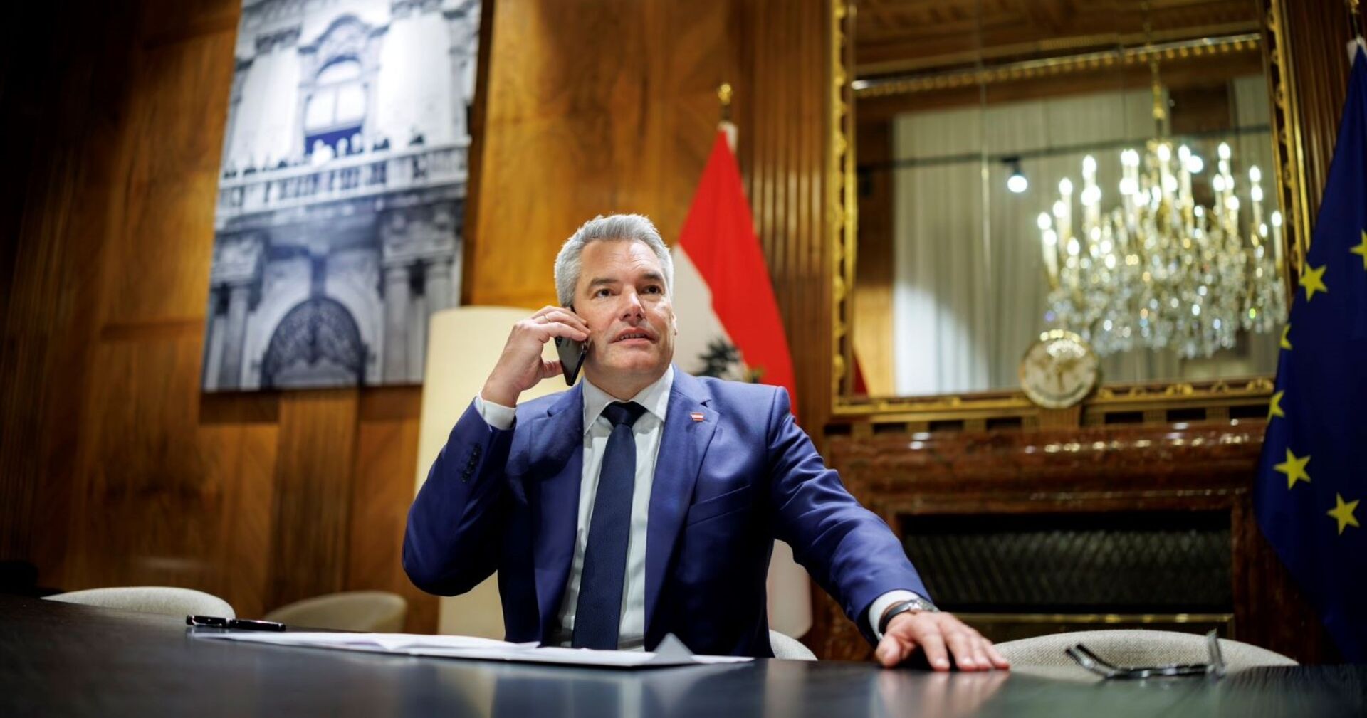 Bundeskanzler Karl Nehammer hat erstmals seit seiner Wiederwahl mit Donald Trump gesprochen.