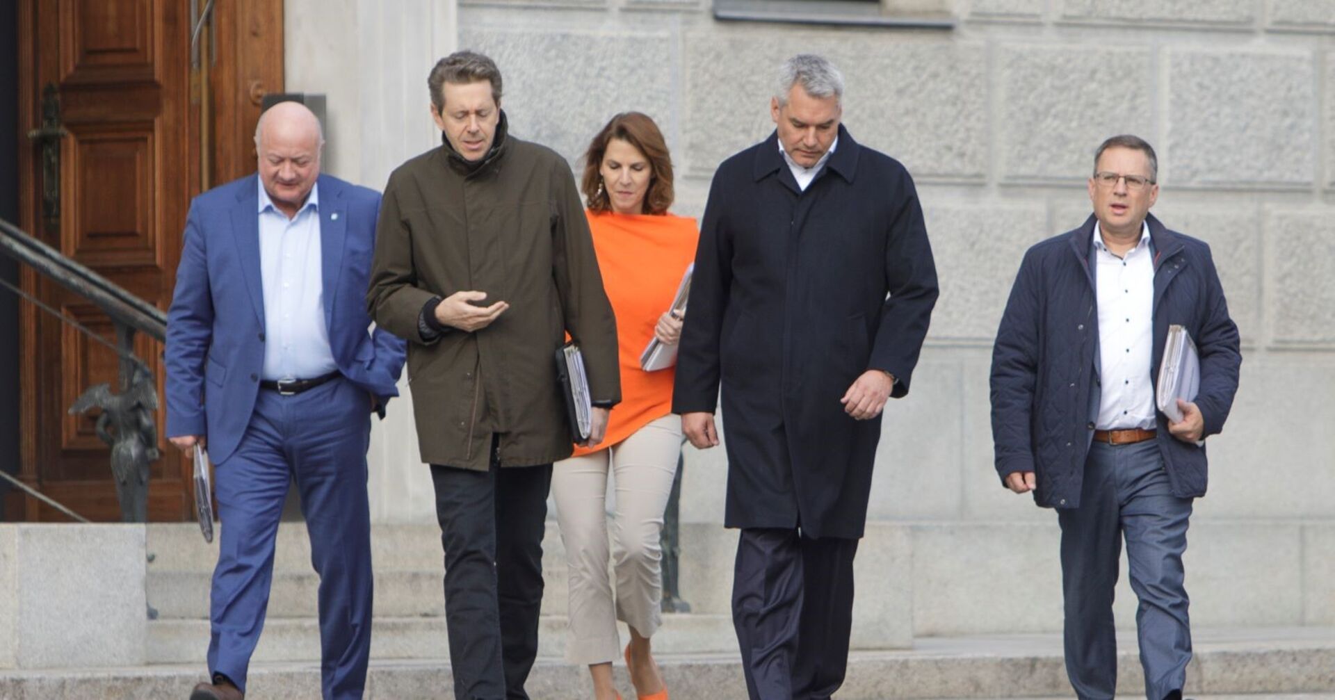 Nehammer und sein Team haben die Sondierungsgespräche verschoben.