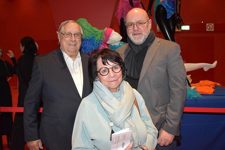 Stammgäste Kurt und Annemarie Micheluzzi mit Andreas Fend (Hypo)