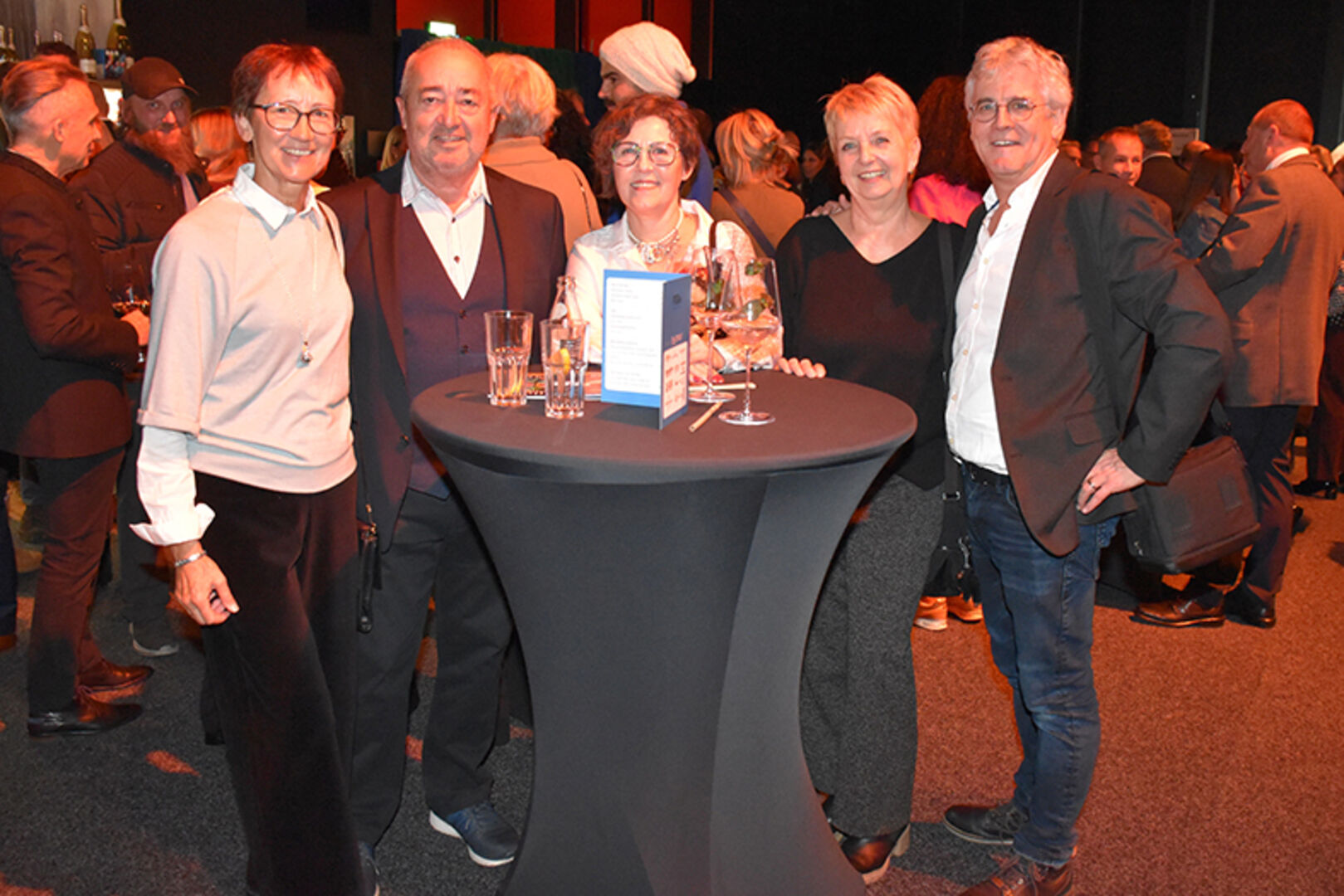 Ingrid und Roland Hagen, Gerti Wild, Ilse Schmitt und Arno Riedmann