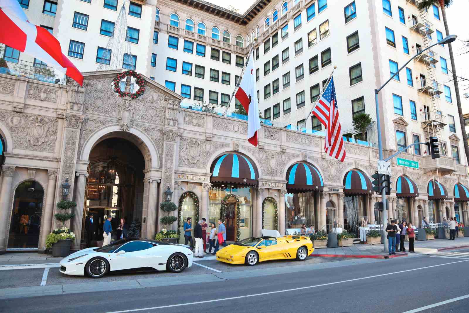 Beverly Wilshire Hotel, Los Angeles.